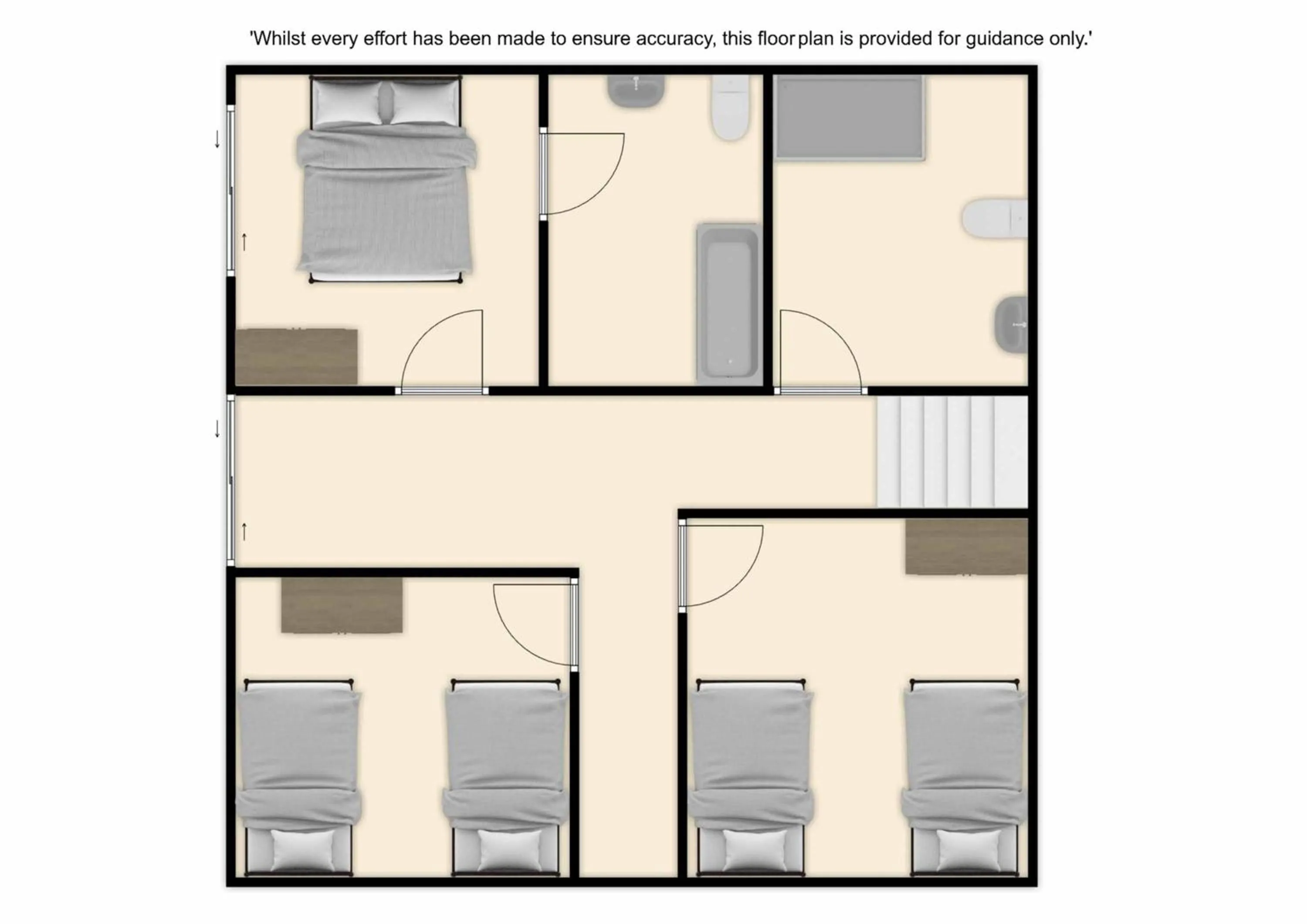 Floor plan in Villa Alaris