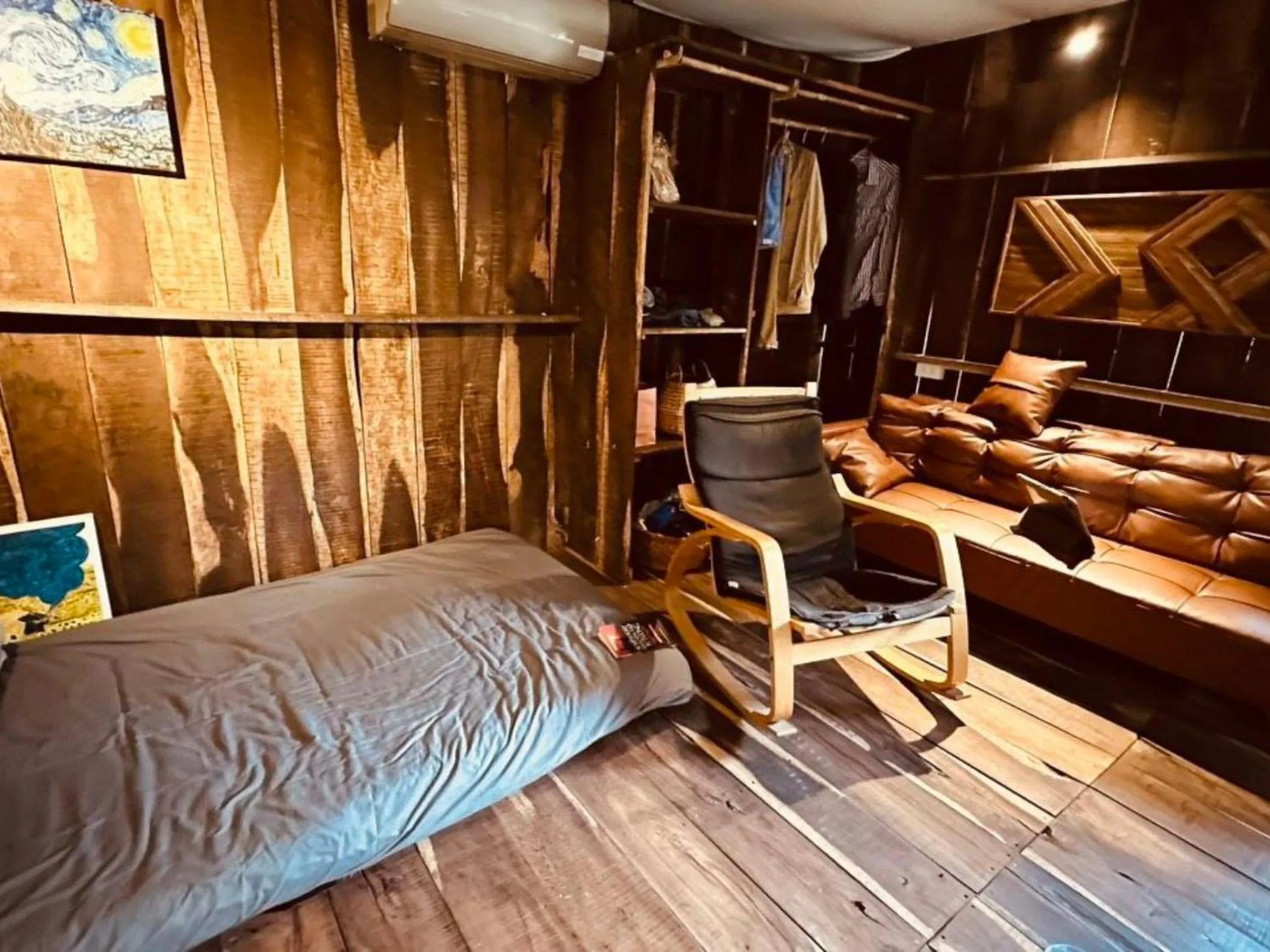 Living room, Bed in Cactos Chill & Homestay