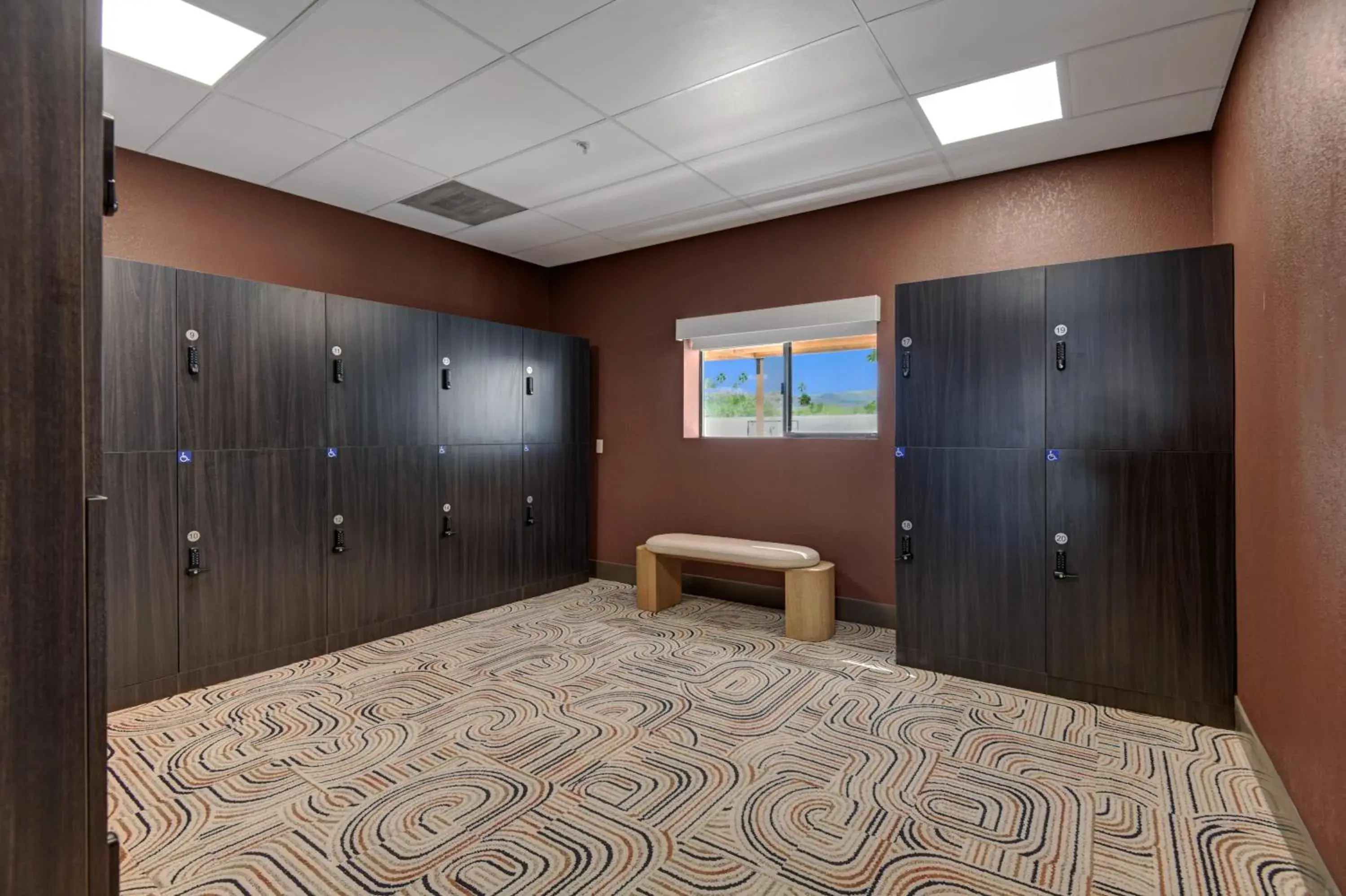 Lobby or reception, Bed in The Dunes Hotel (Palm Springs) Lobby or reception, Bed in The Dunes Hotel (Palm Springs)