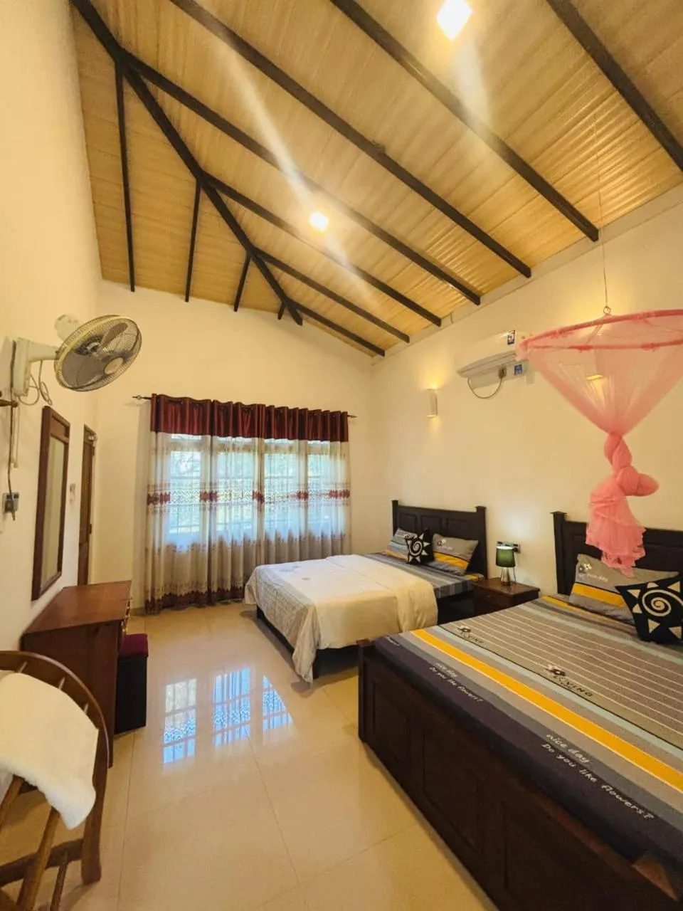 Bed in Rock View Home