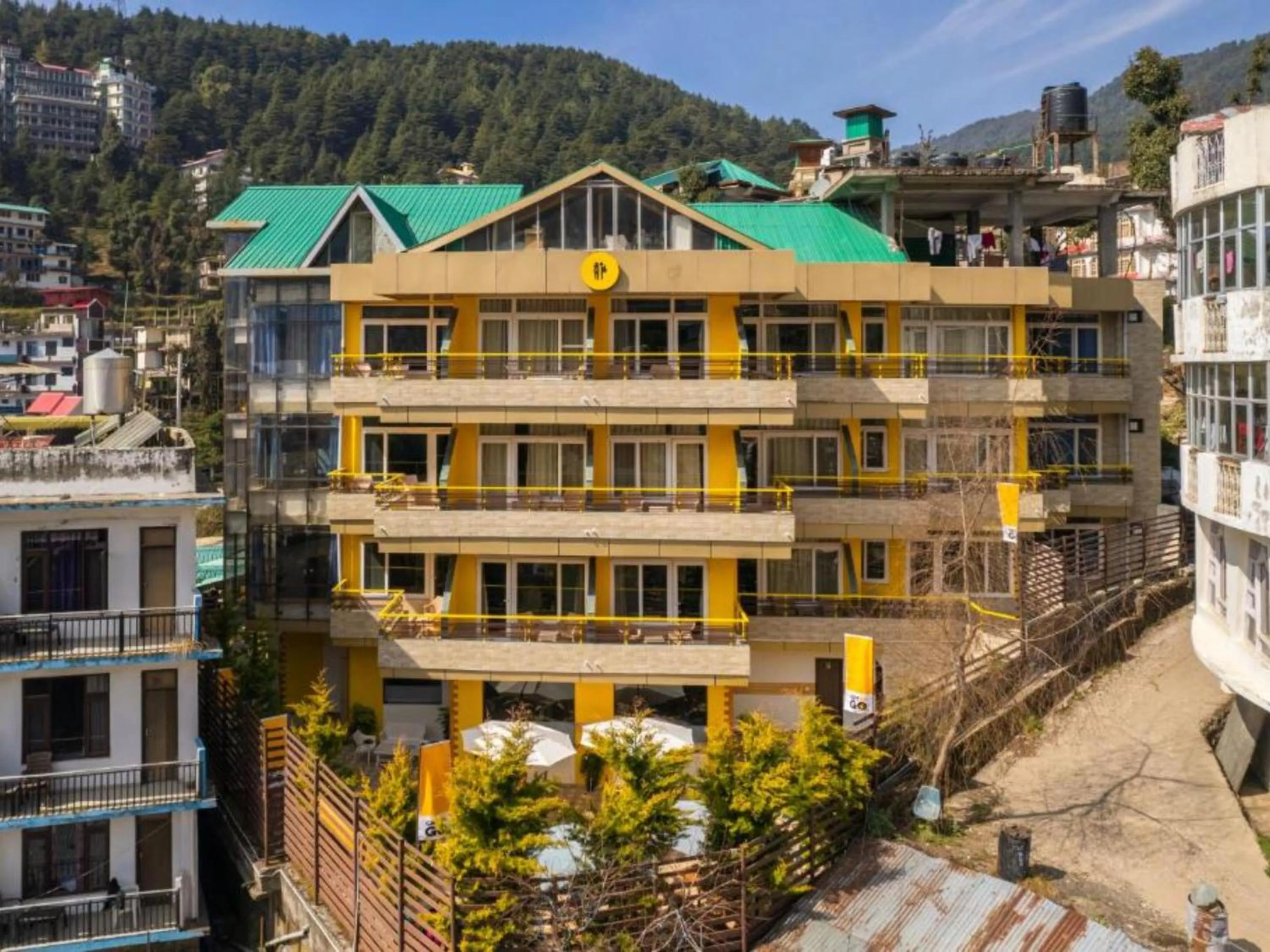 Property building in The Hosteller Mcleodganj, Bhagsu Waterfall