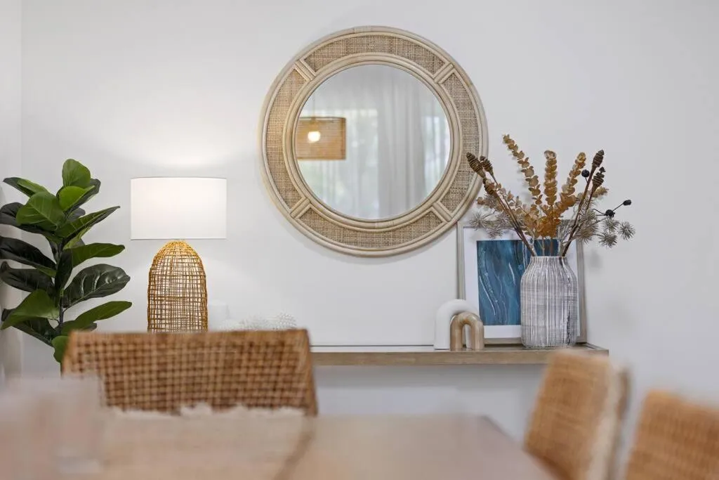 Living room in Luxury on the Beach Surfside Resort -Sunshine Coast