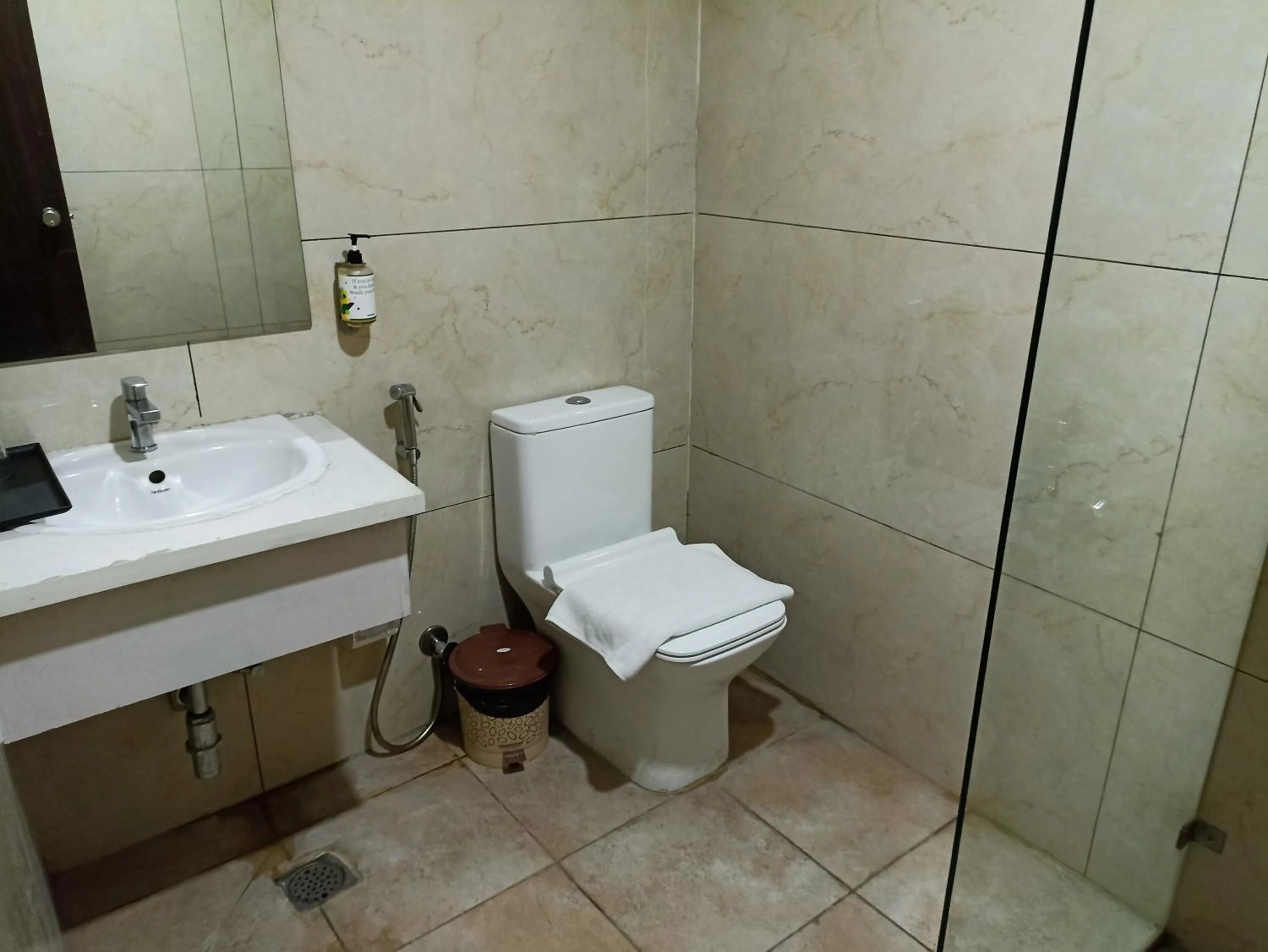 Shower in Happy Stays Whitefield