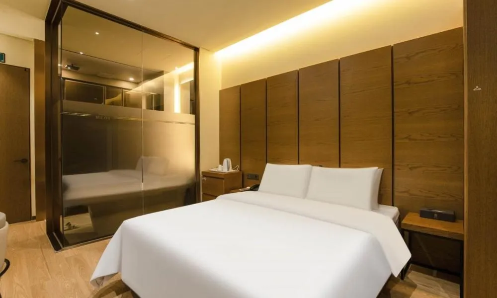 Bed in Uiwang Milos Hotel