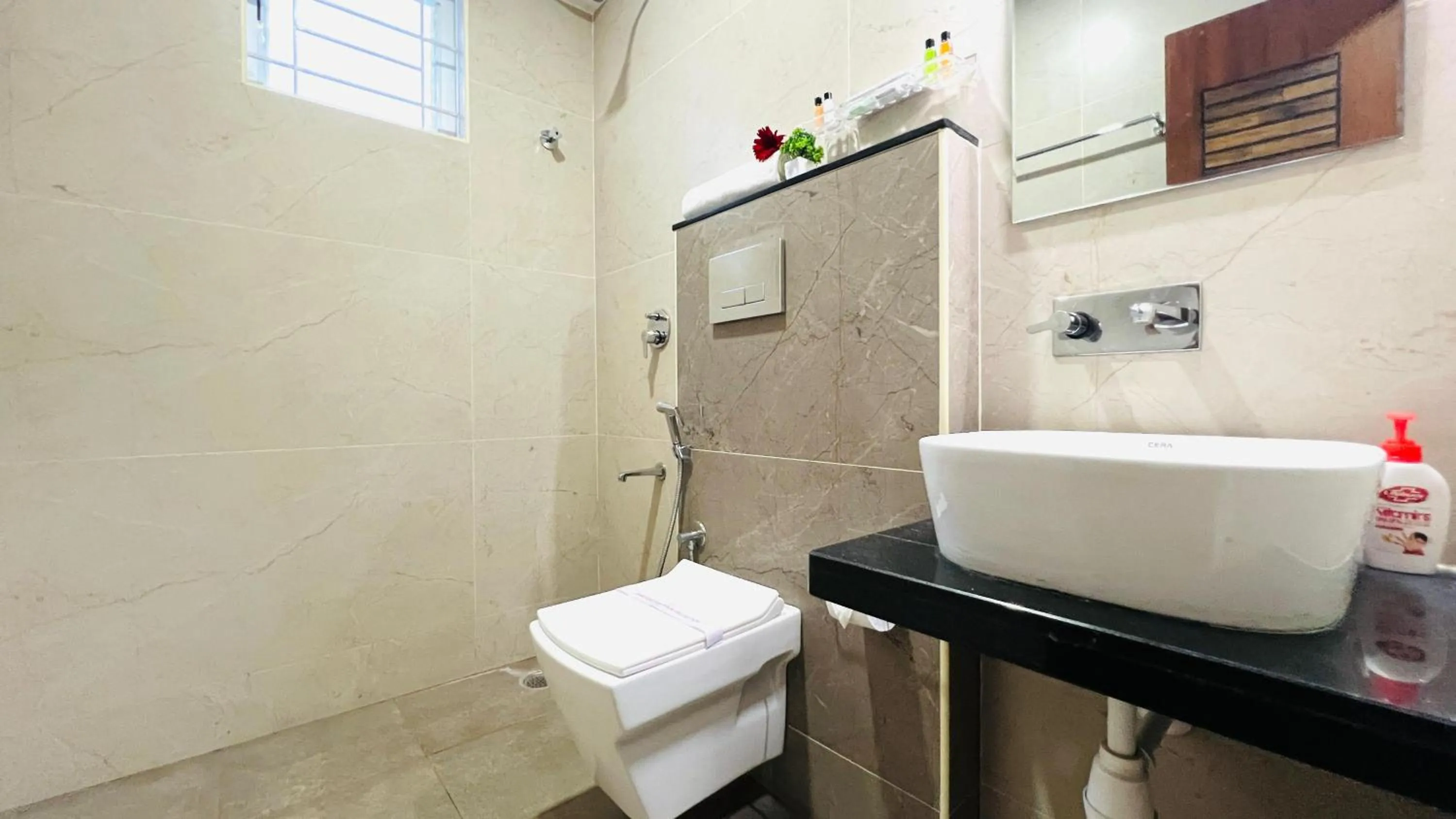 Bathroom in Olive Serviced Apartments BTM Layout