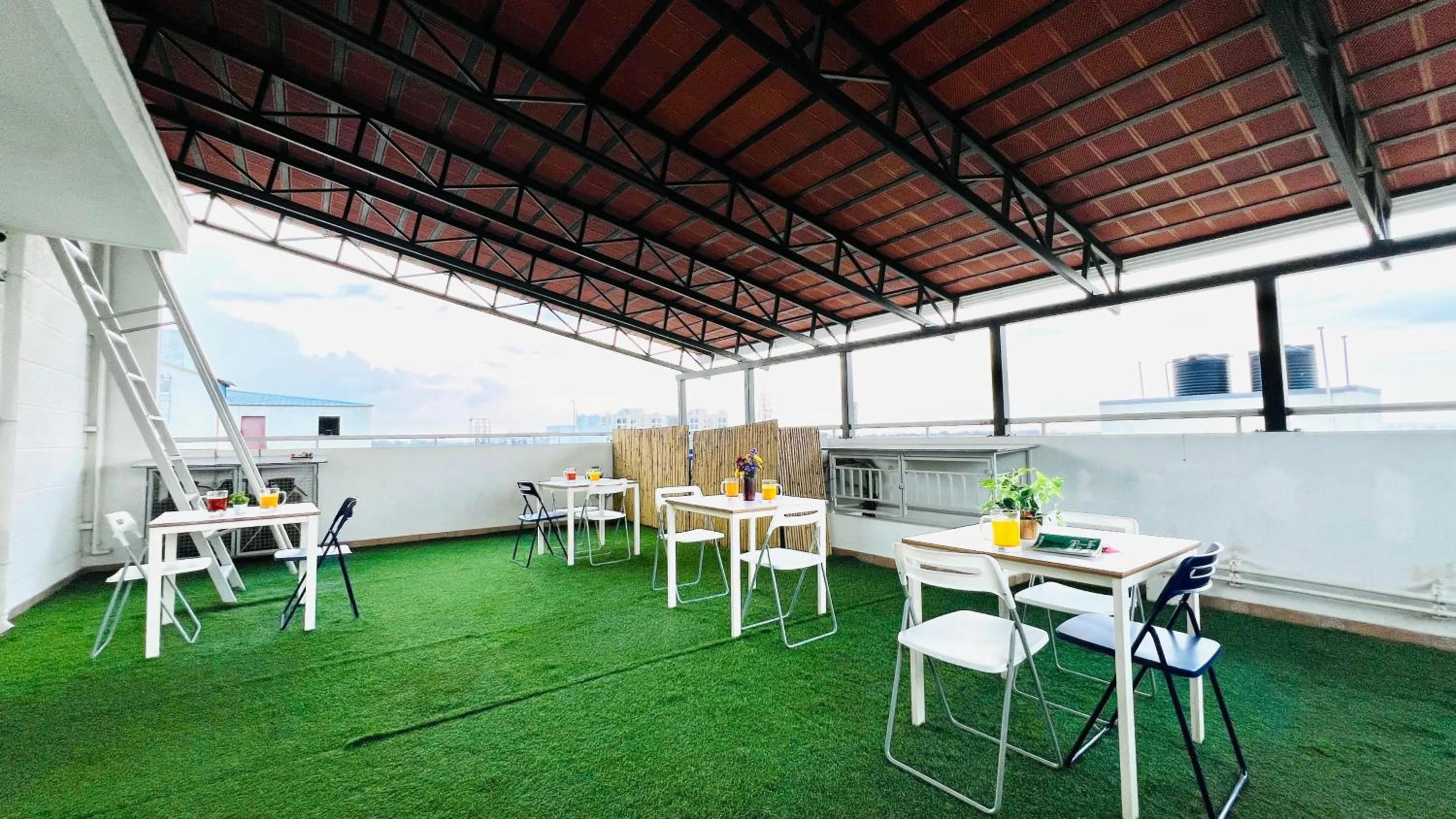 Balcony/Terrace in Olive Serviced Apartments BTM Layout