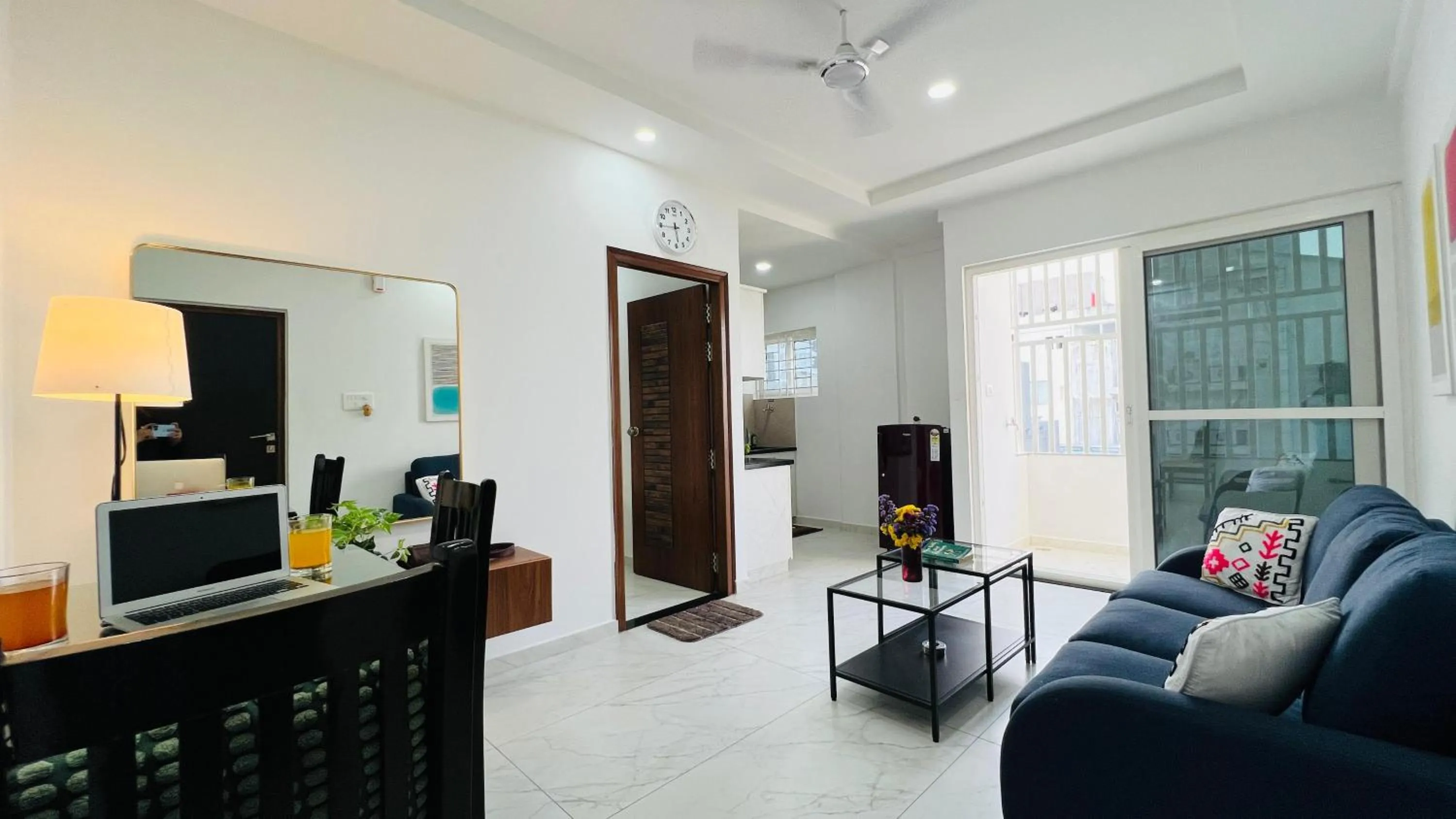 Living room in Olive Serviced Apartments BTM Layout