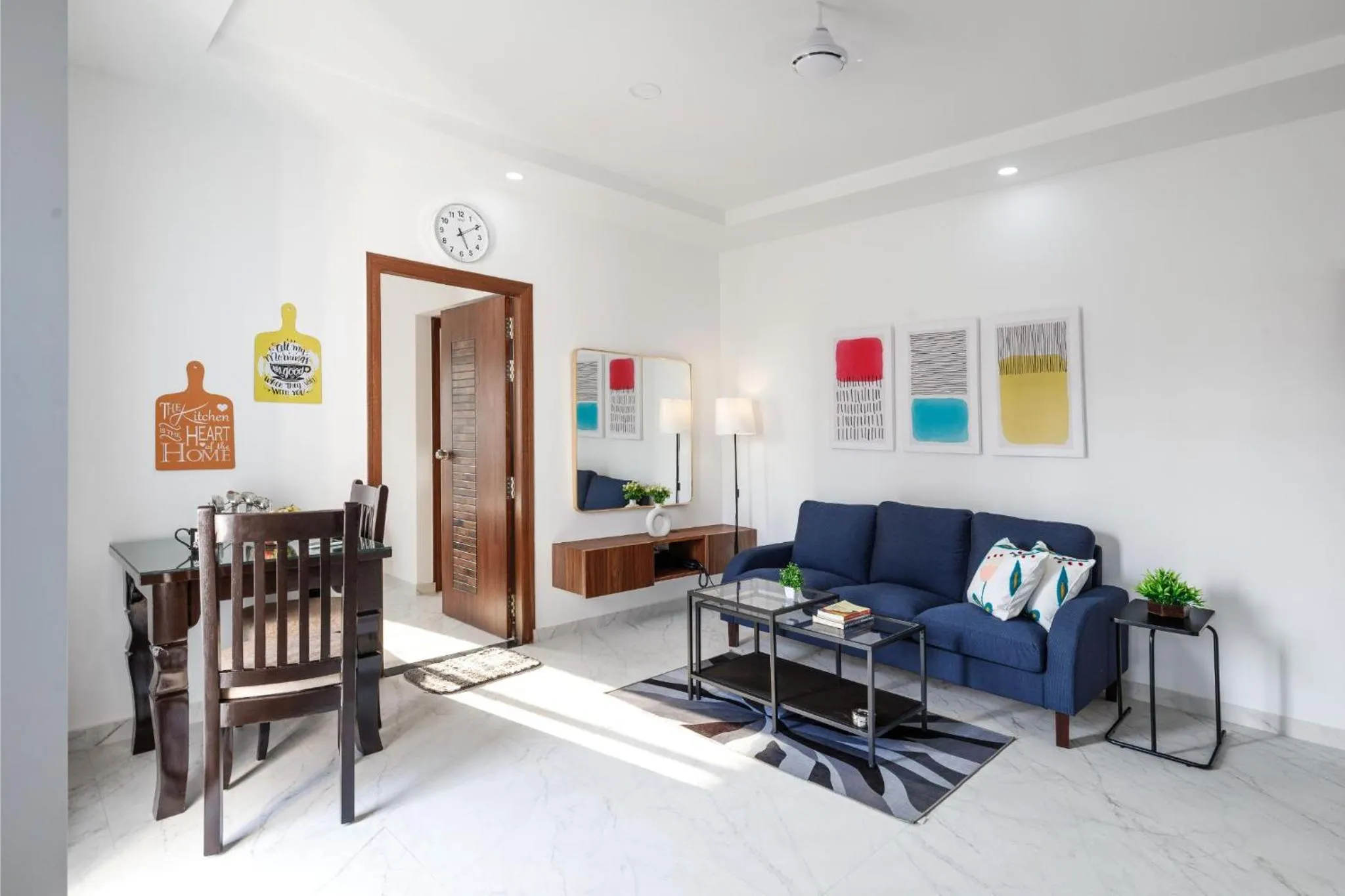 Living room in Olive Serviced Apartments BTM Layout