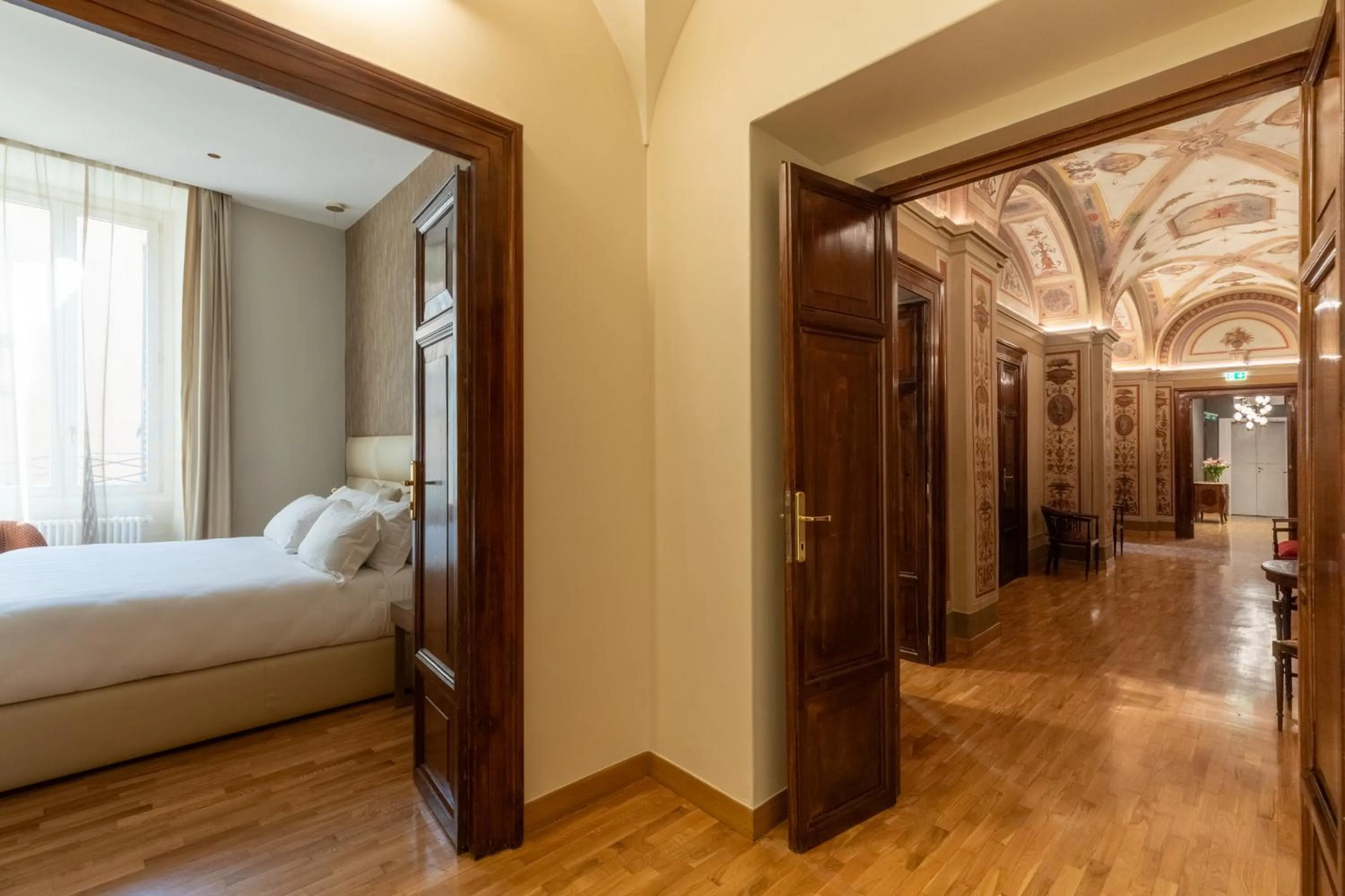 Property building, Bed in Residenza Pierret