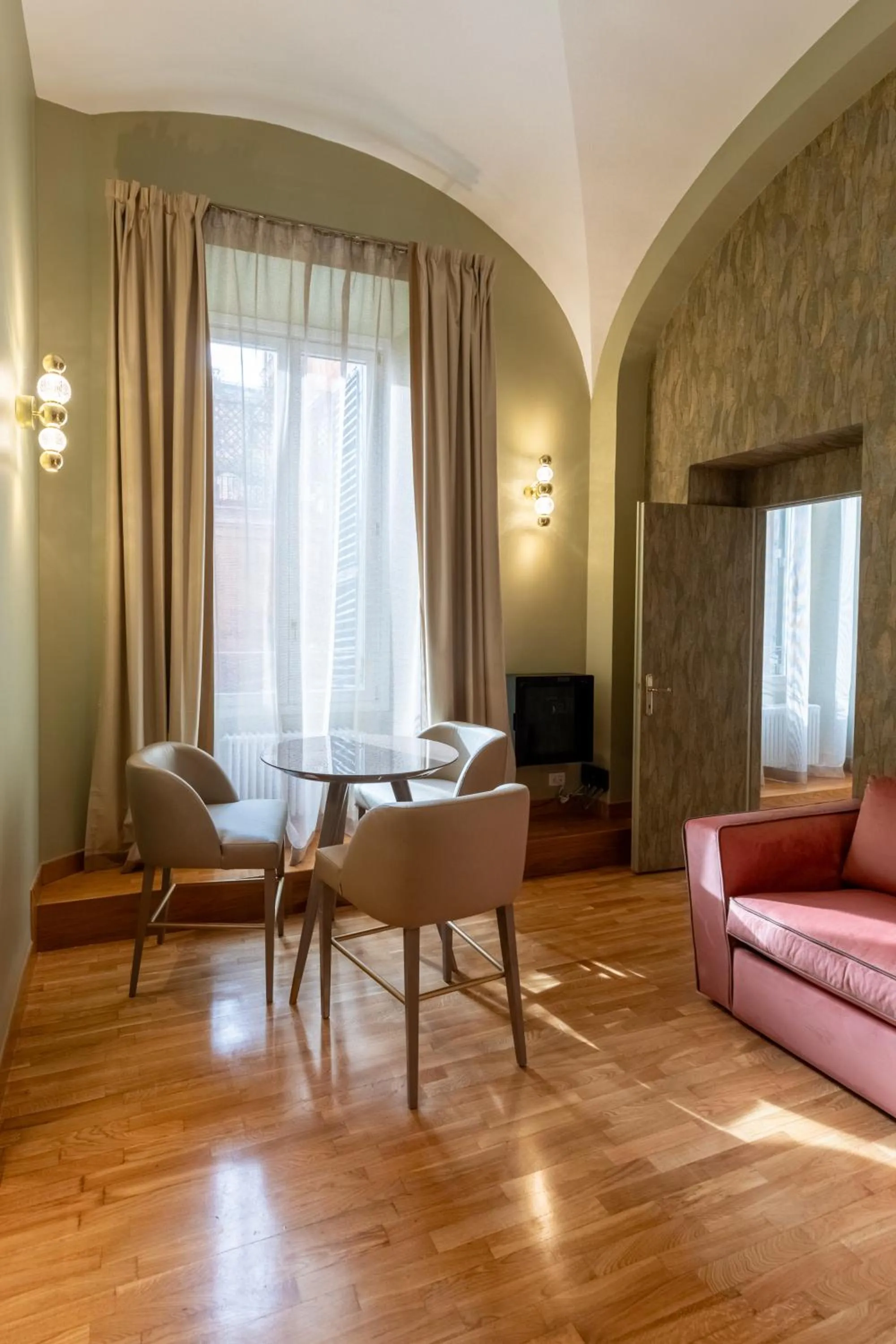 Seating area in Residenza Pierret