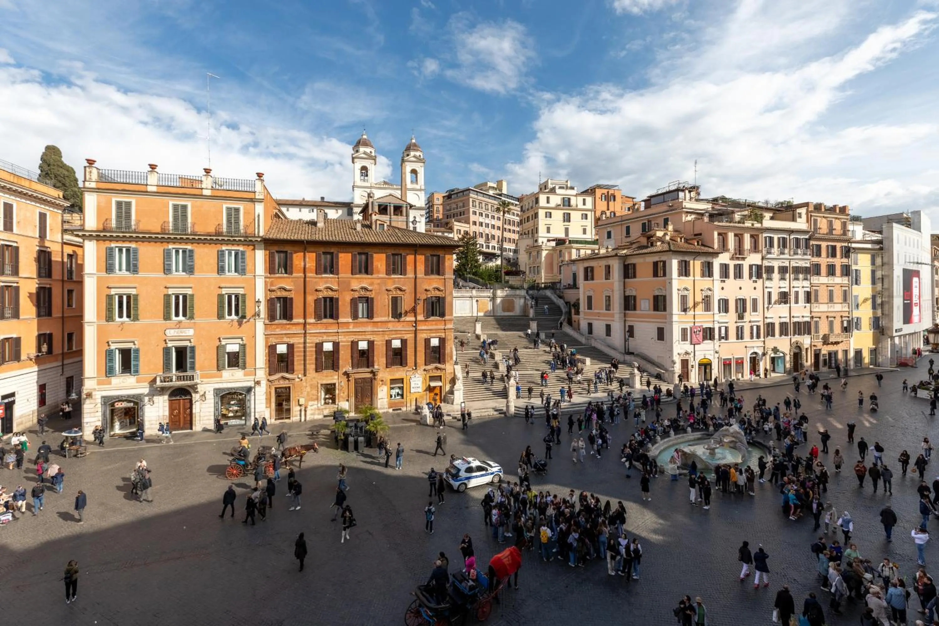 Bird's eye view in Residenza Pierret
