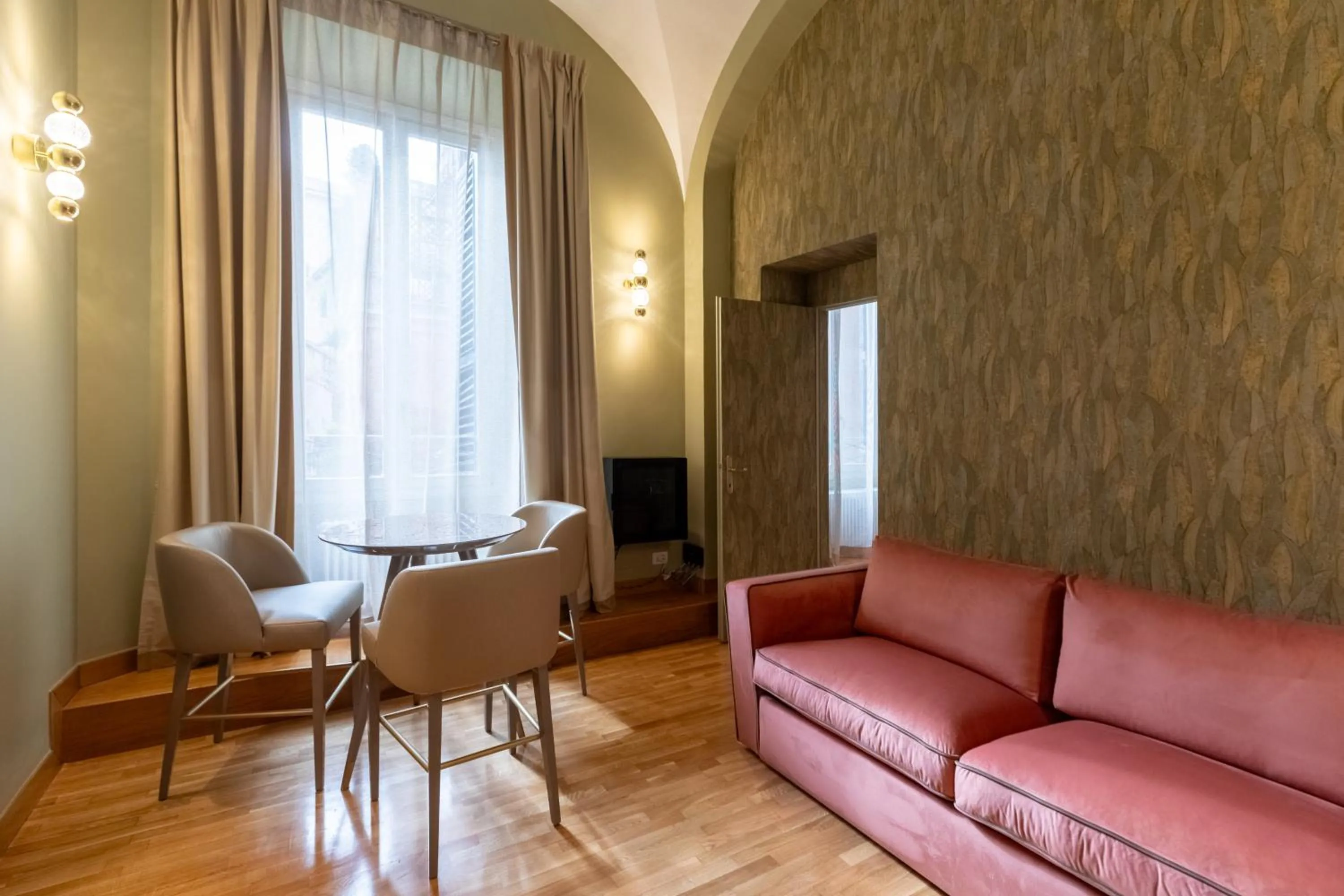 Seating area in Residenza Pierret
