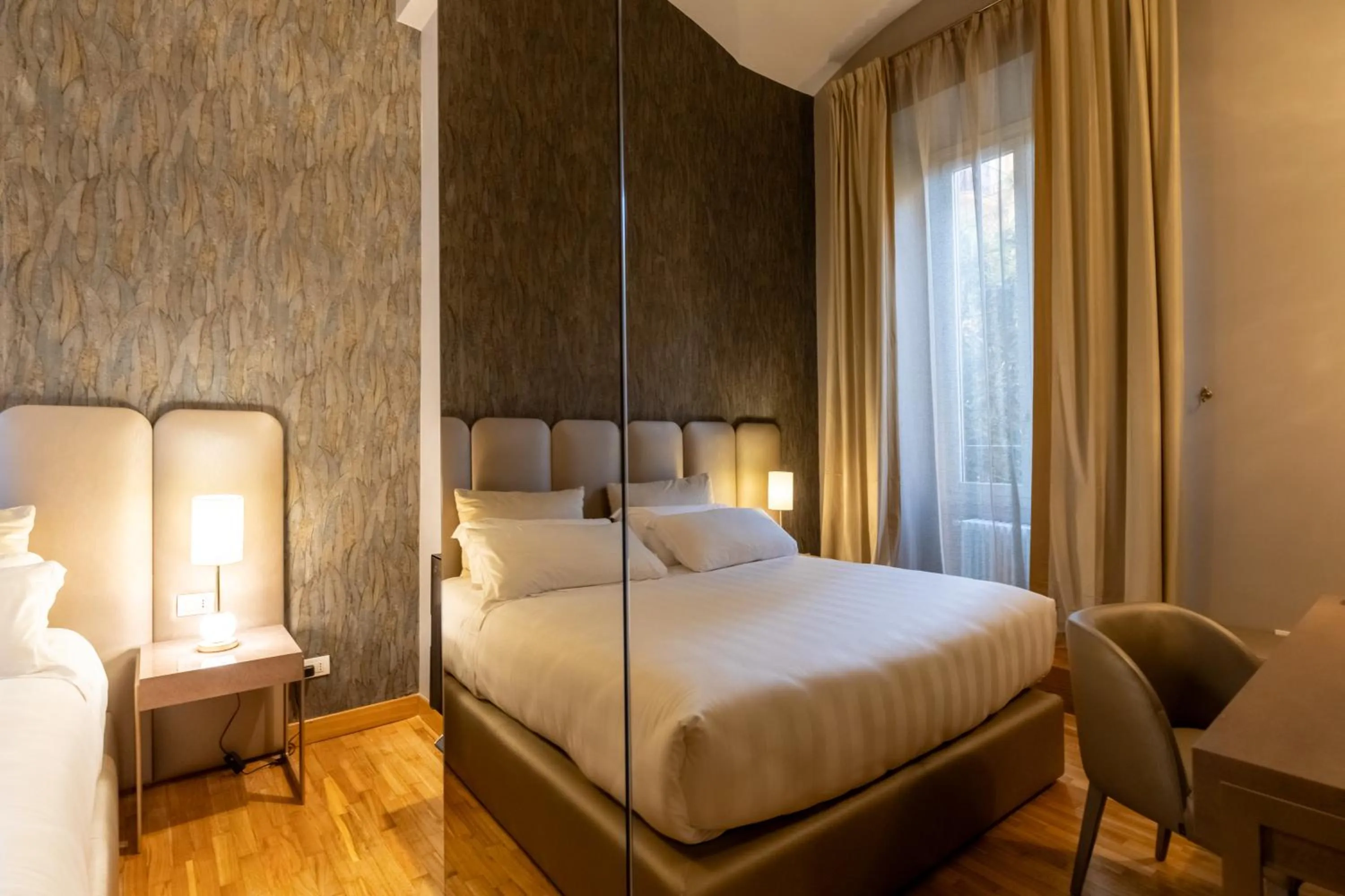 Bedroom, Bed in Residenza Pierret