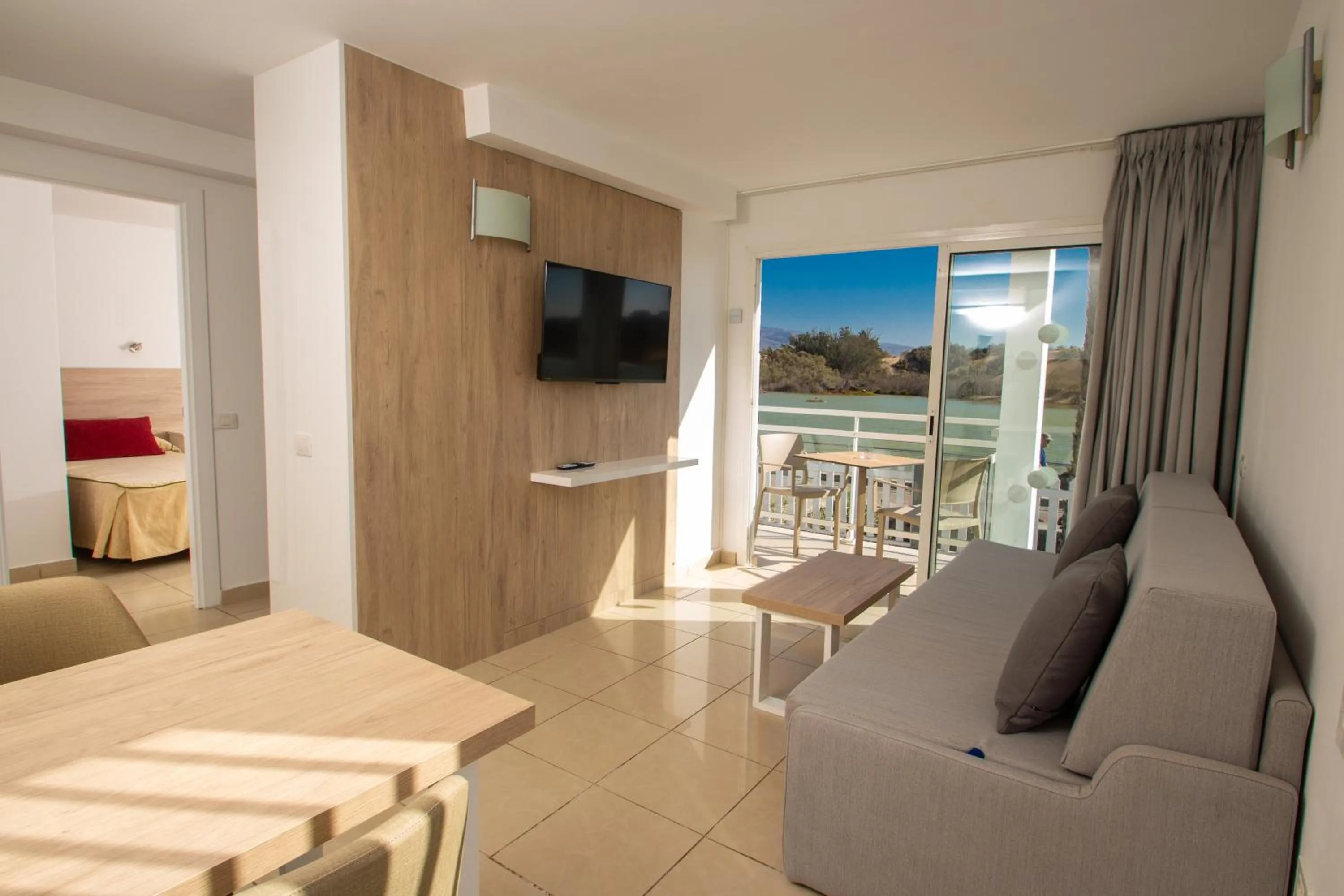 Living room in Apartamentos Cocoteros