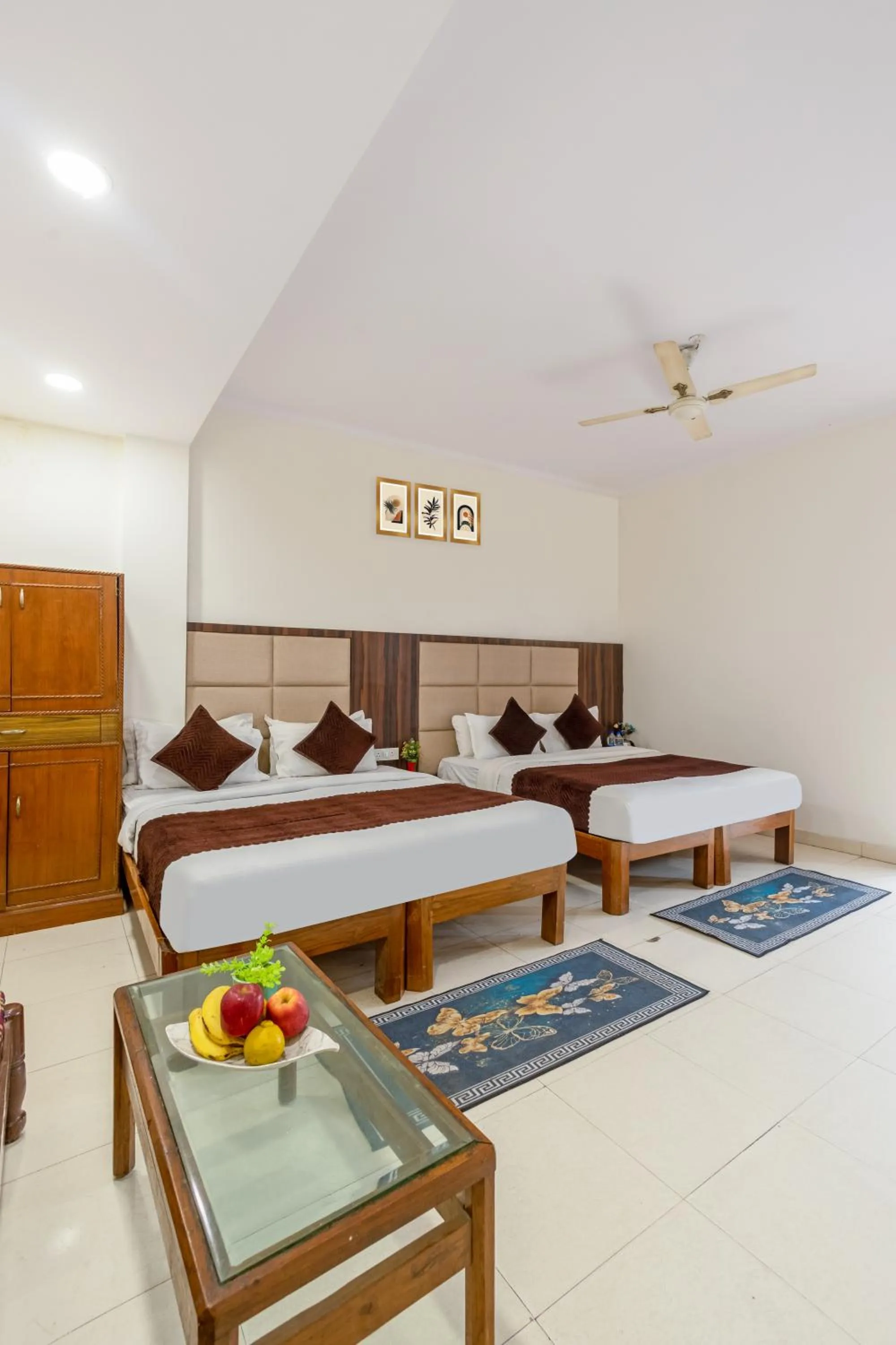 Bed in Hotel South Indian