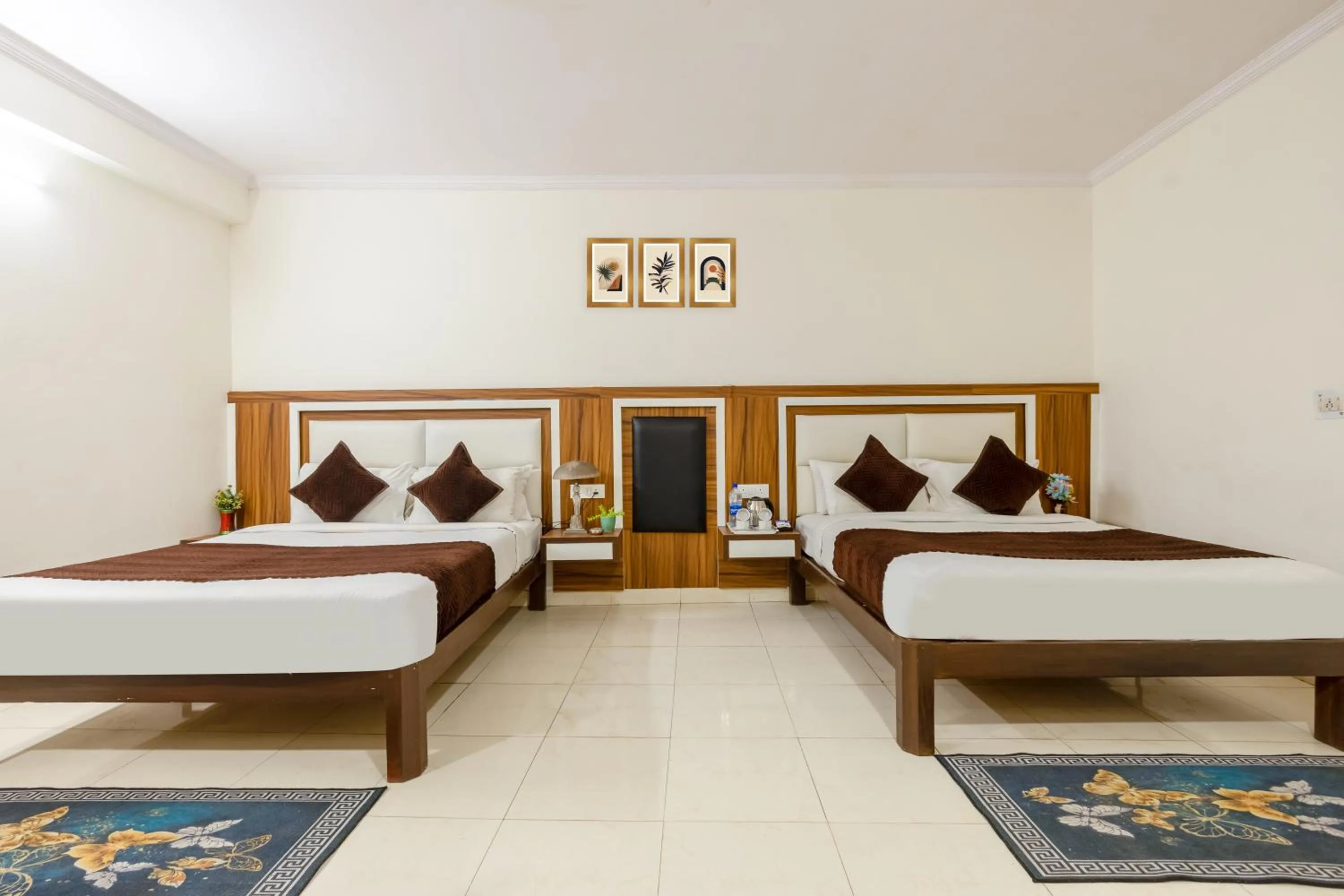 Bed in Hotel South Indian