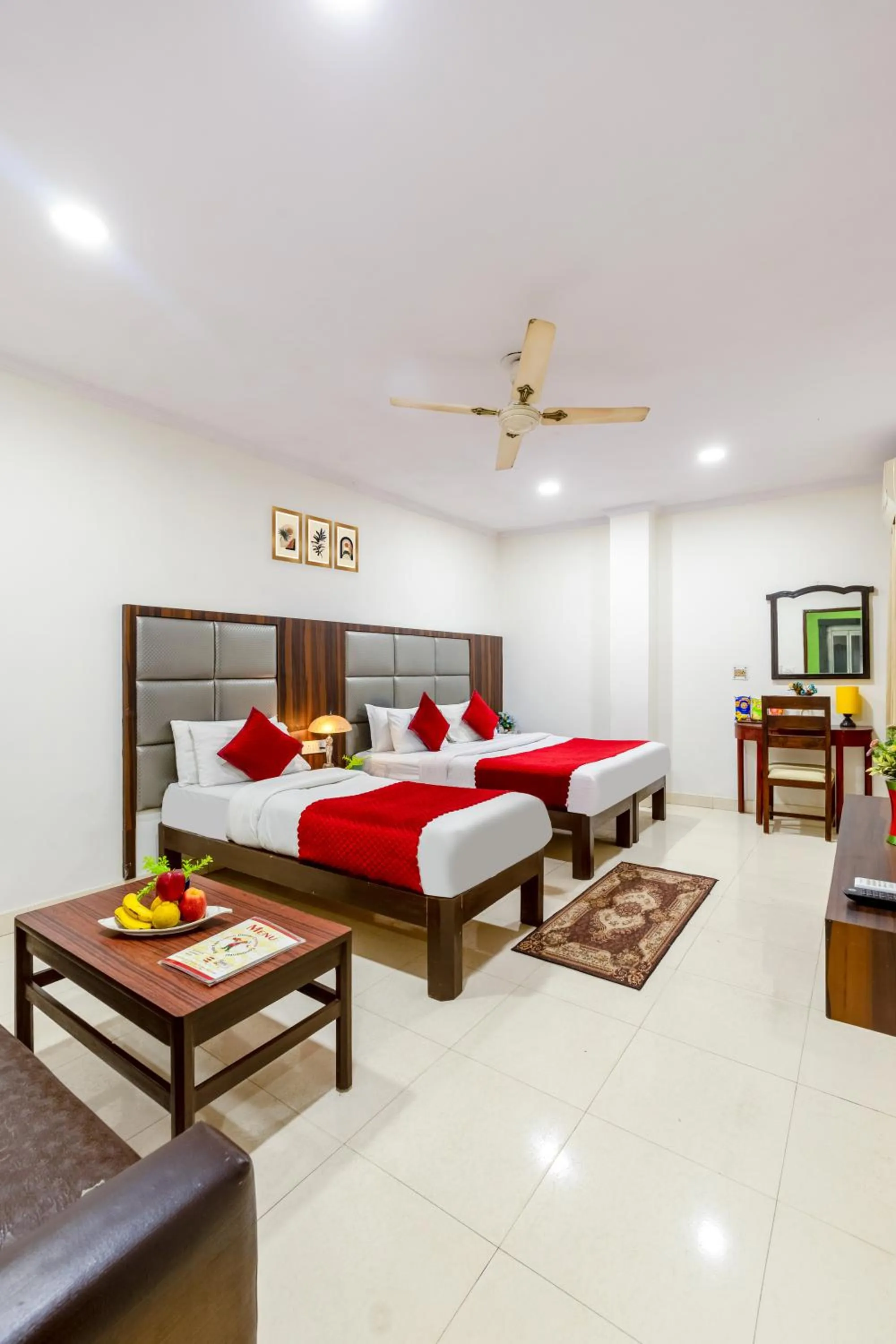 Bed in Hotel South Indian