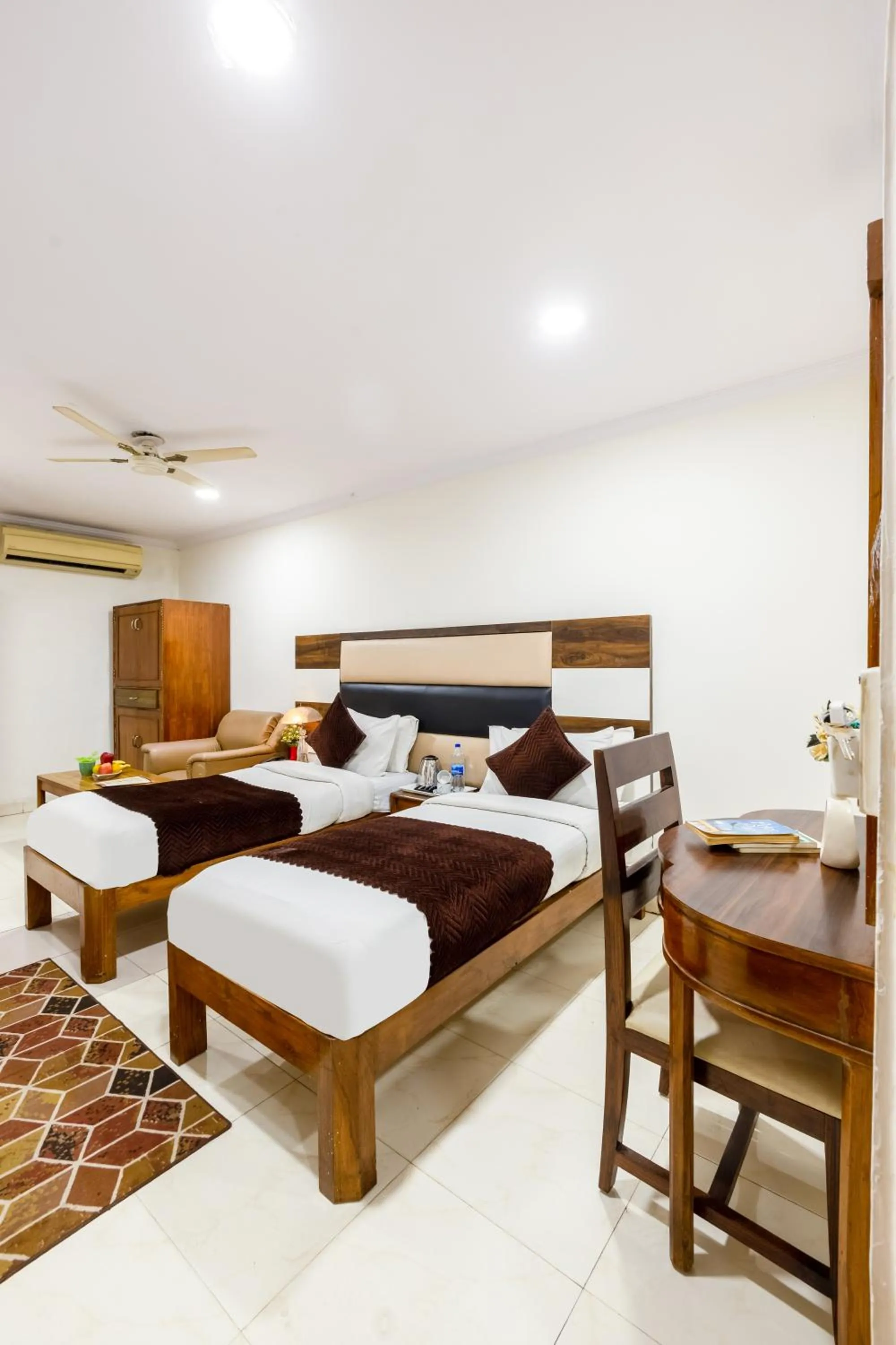 Bed in Hotel South Indian