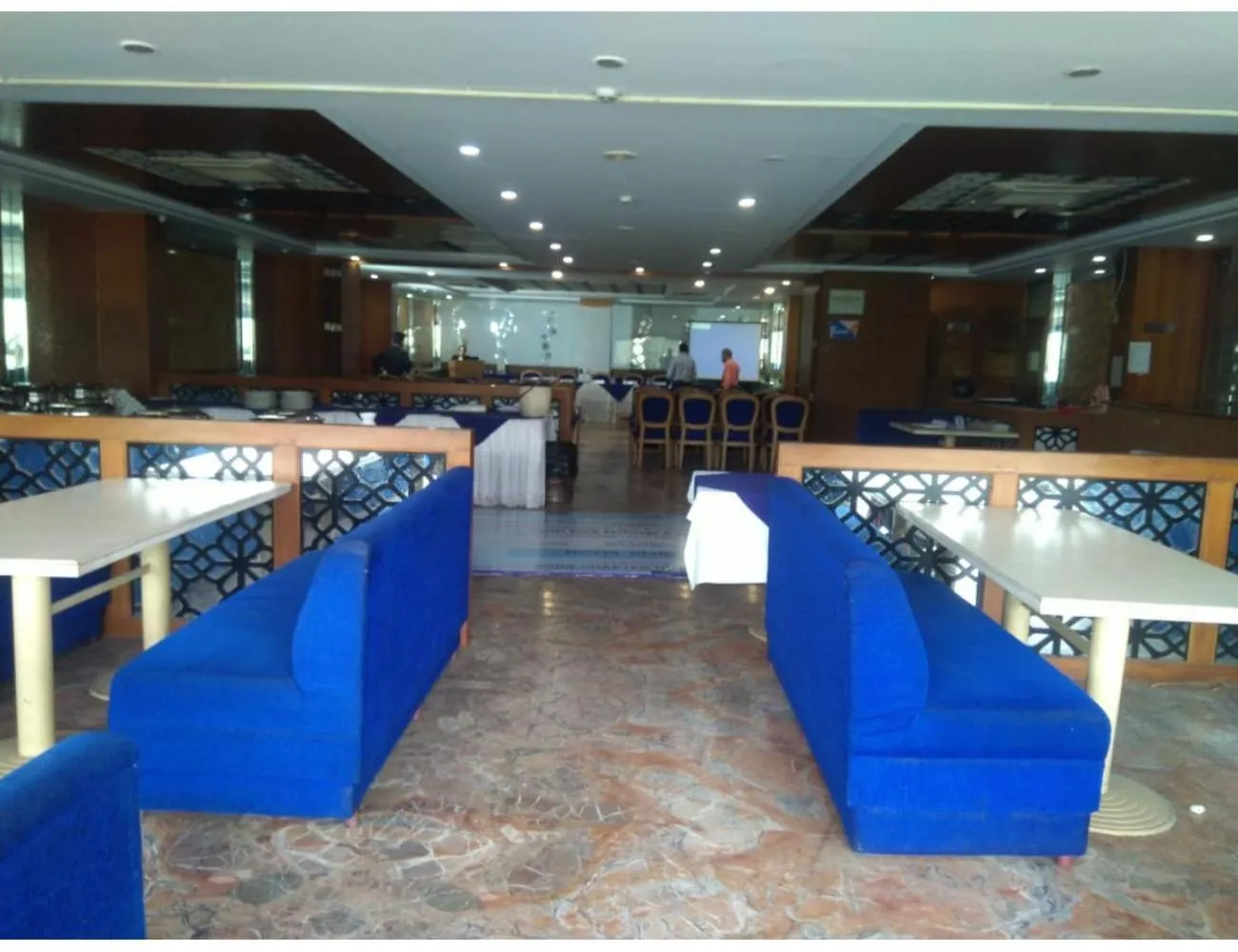 Restaurant/places to eat in Hotel Blue Sapphire, Agra