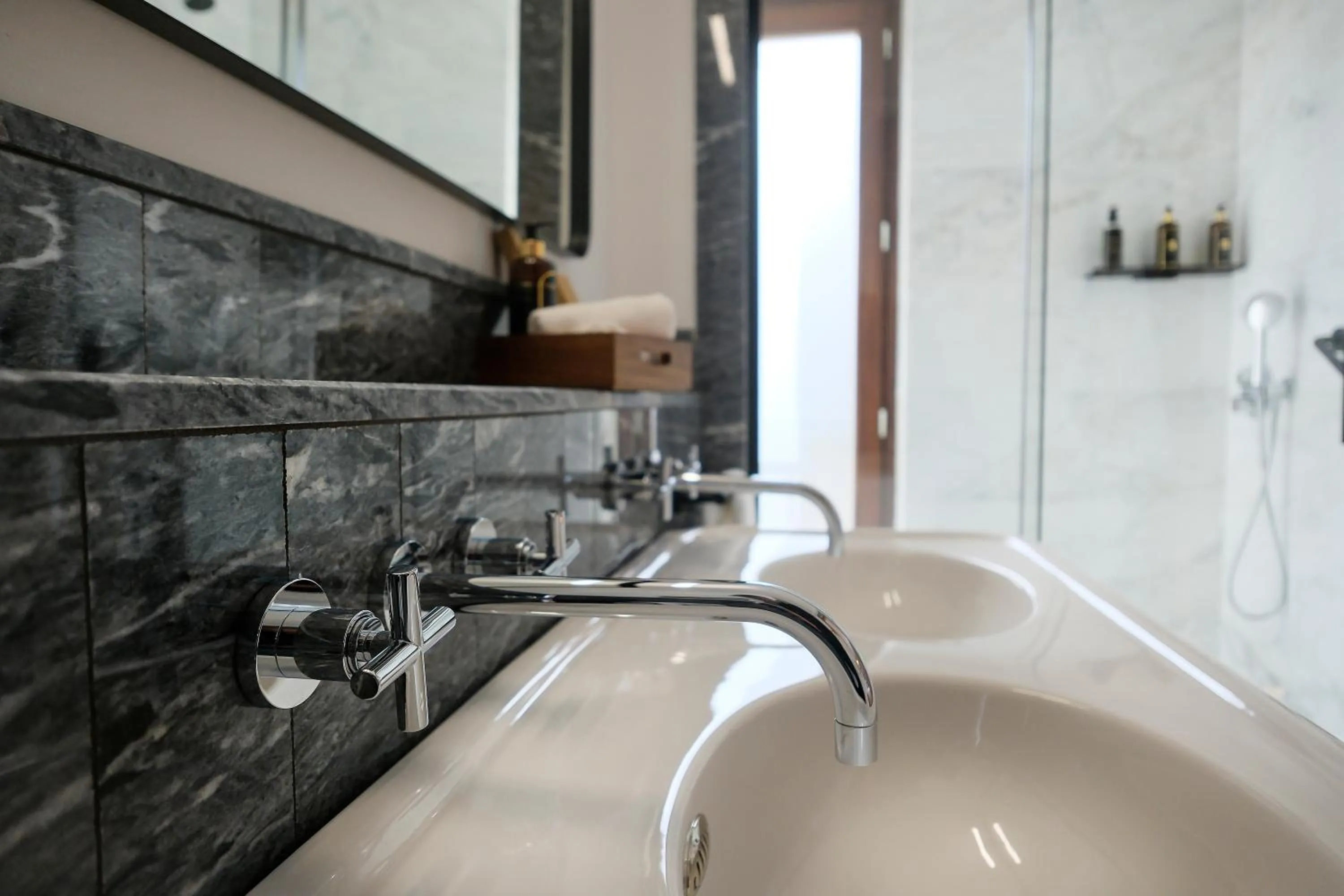 Bathroom in Eunice Hotel Gastronómico