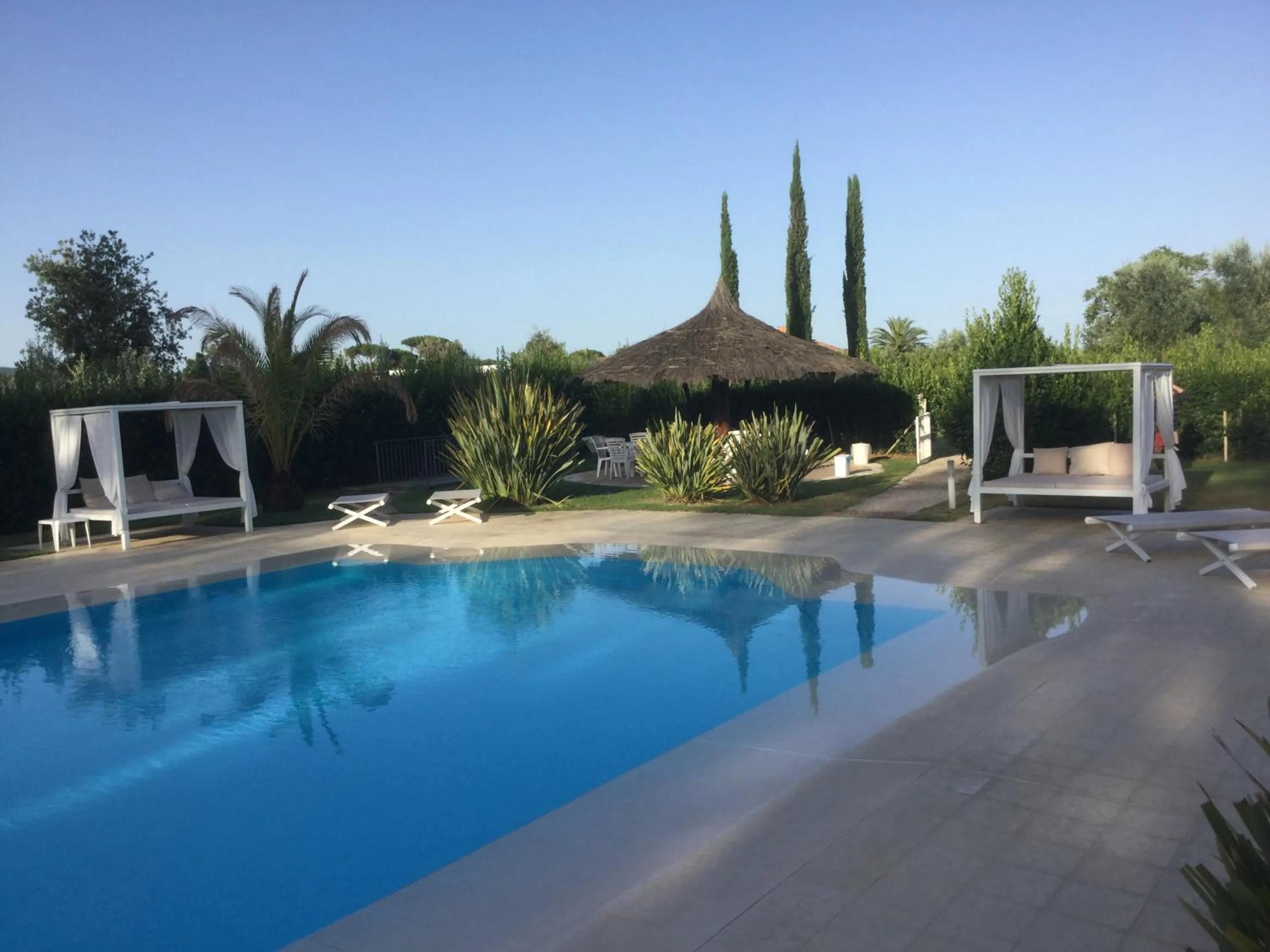 Swimming pool in Relais Le Fornacelle