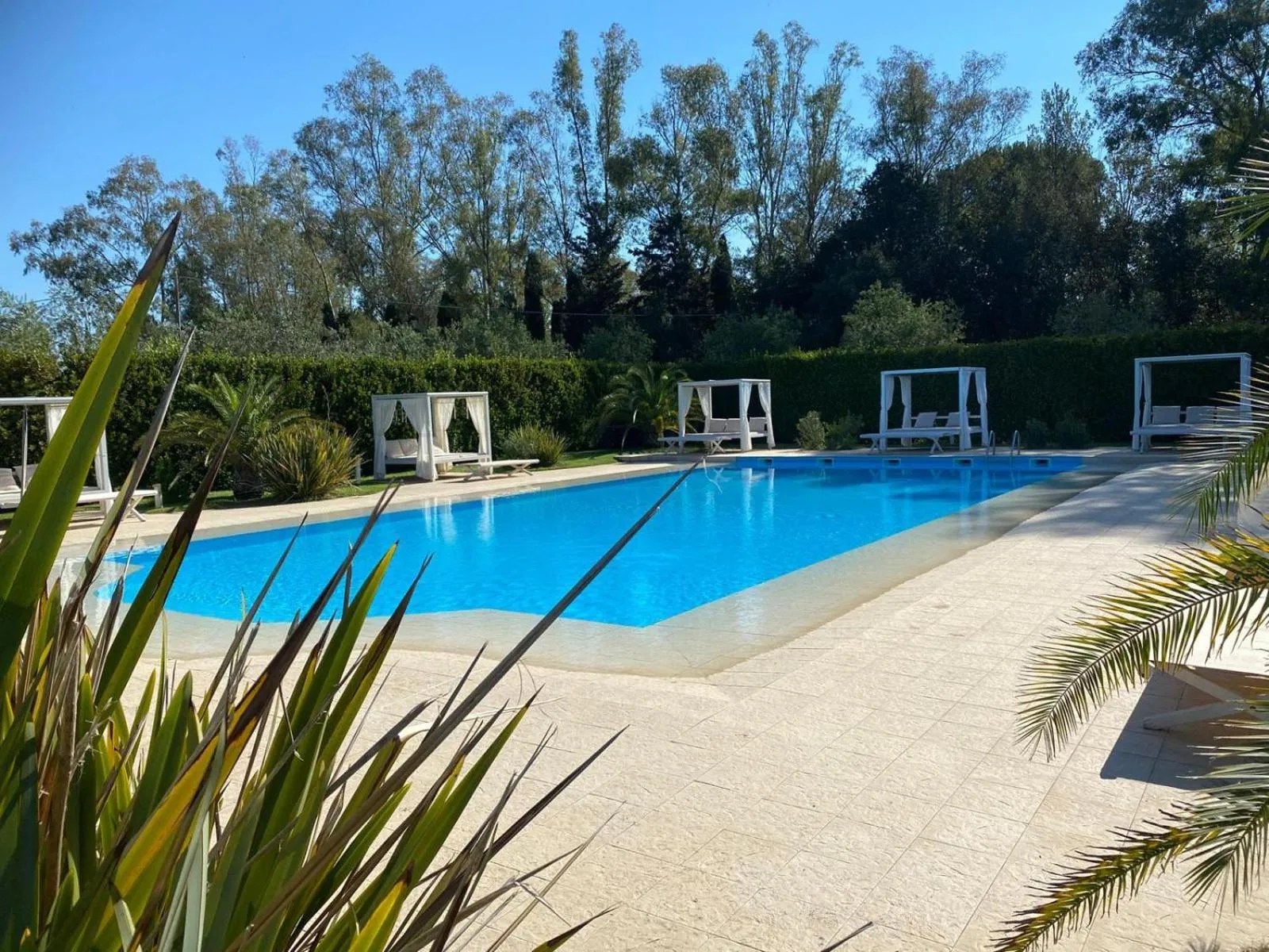 Swimming pool in Relais Le Fornacelle