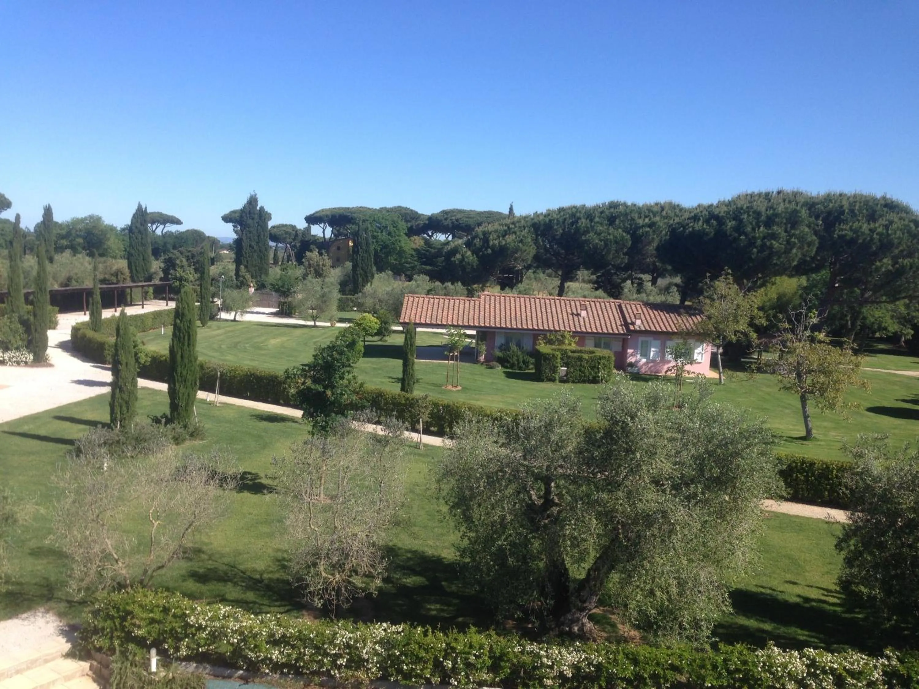 Garden in Relais Le Fornacelle