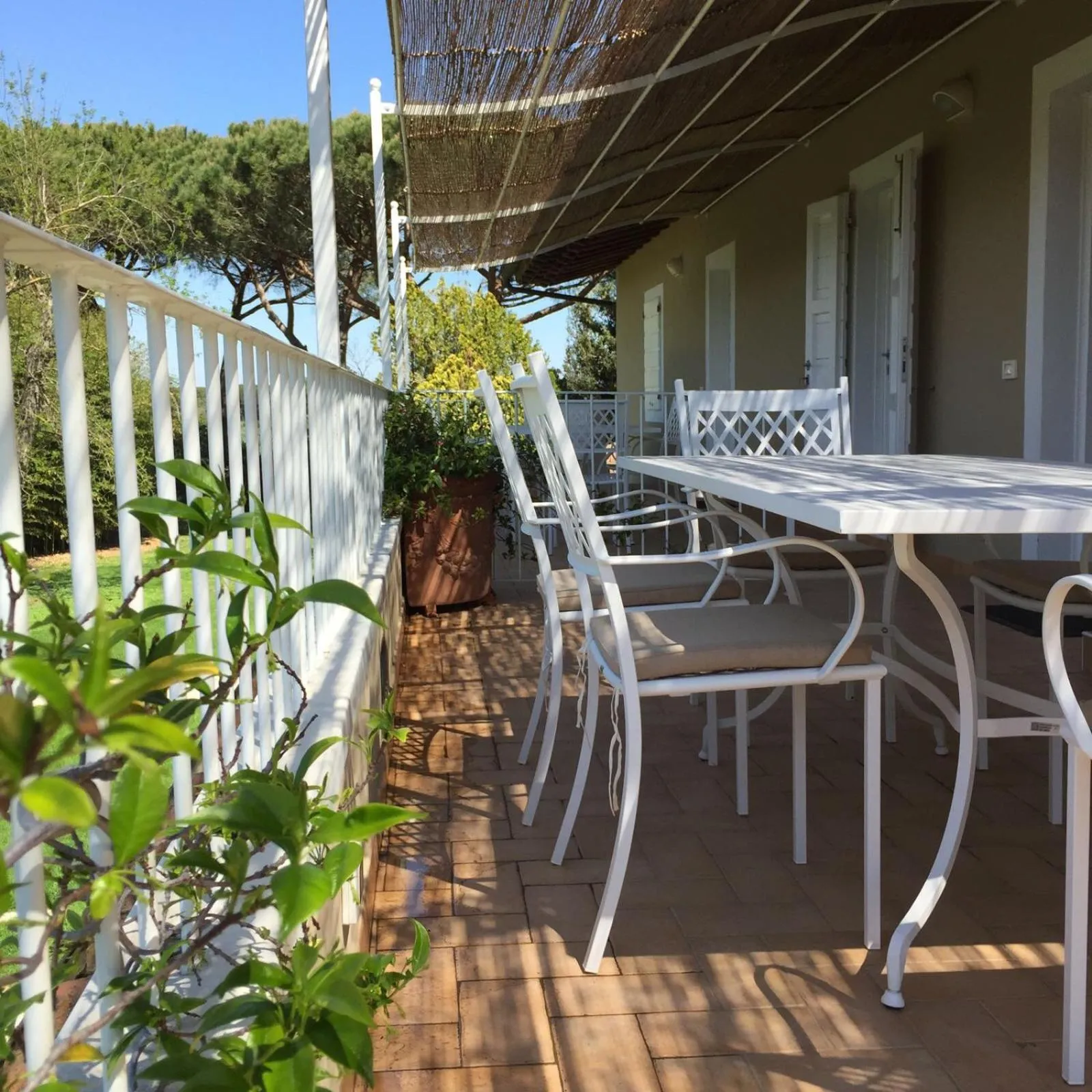 Balcony/Terrace in Relais Le Fornacelle