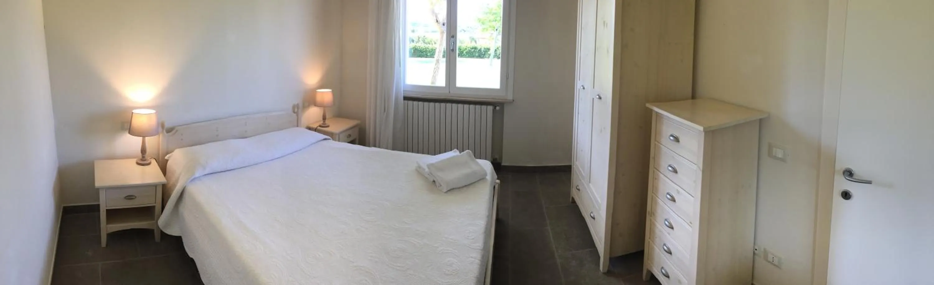 Bed in Relais Le Fornacelle