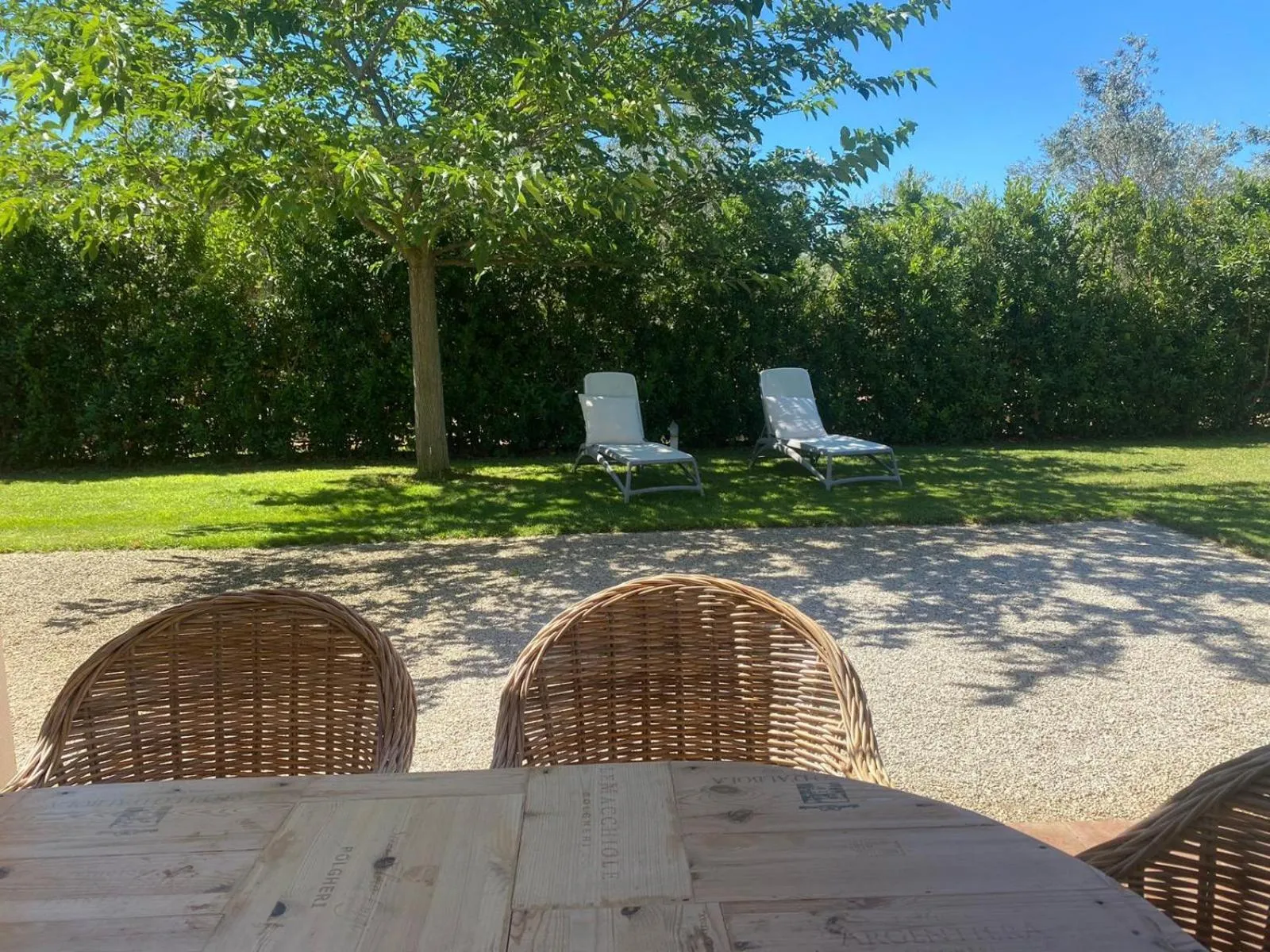 Garden in Relais Le Fornacelle