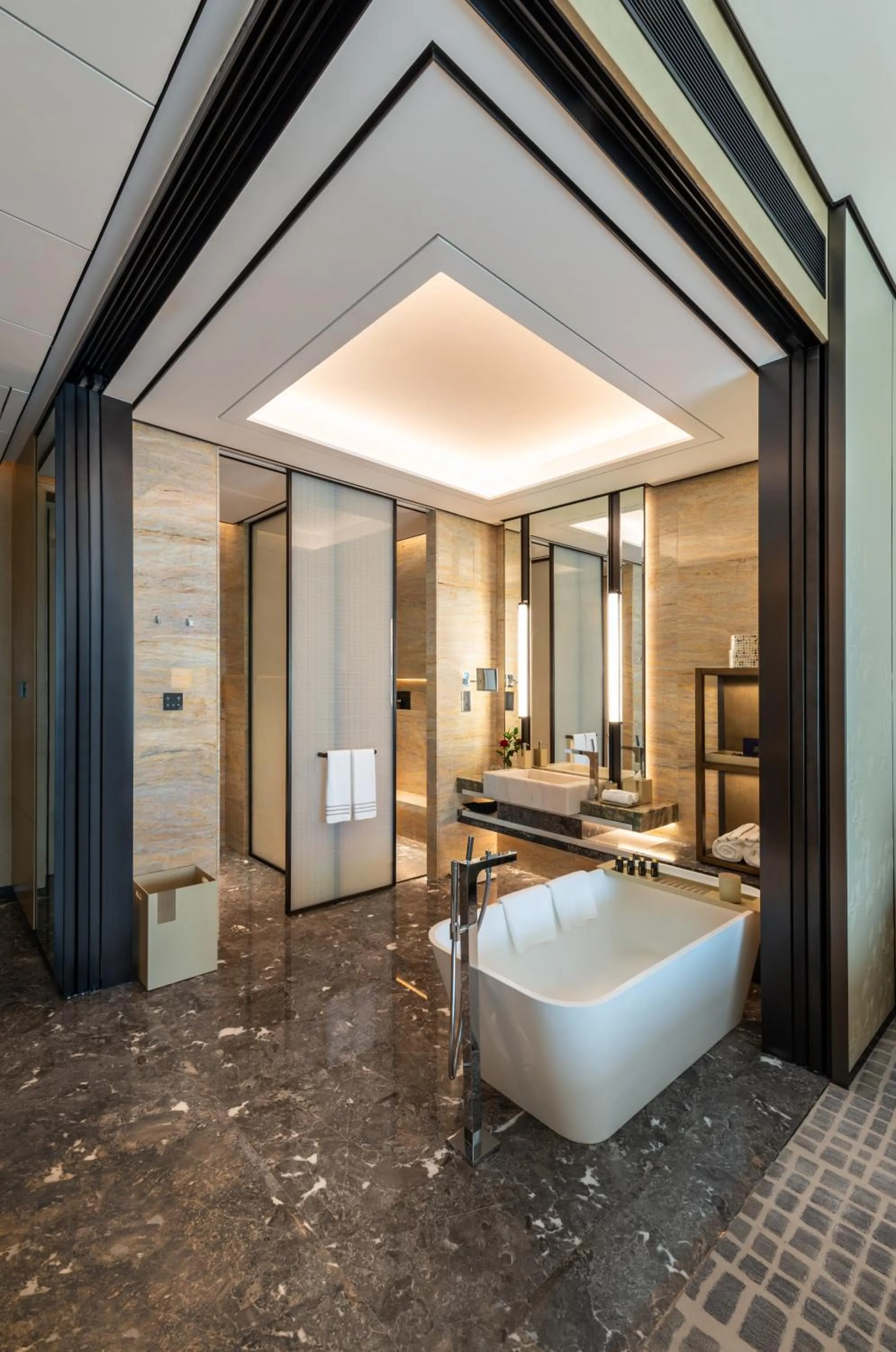 Bathroom in Narcissus The Royal Hotel