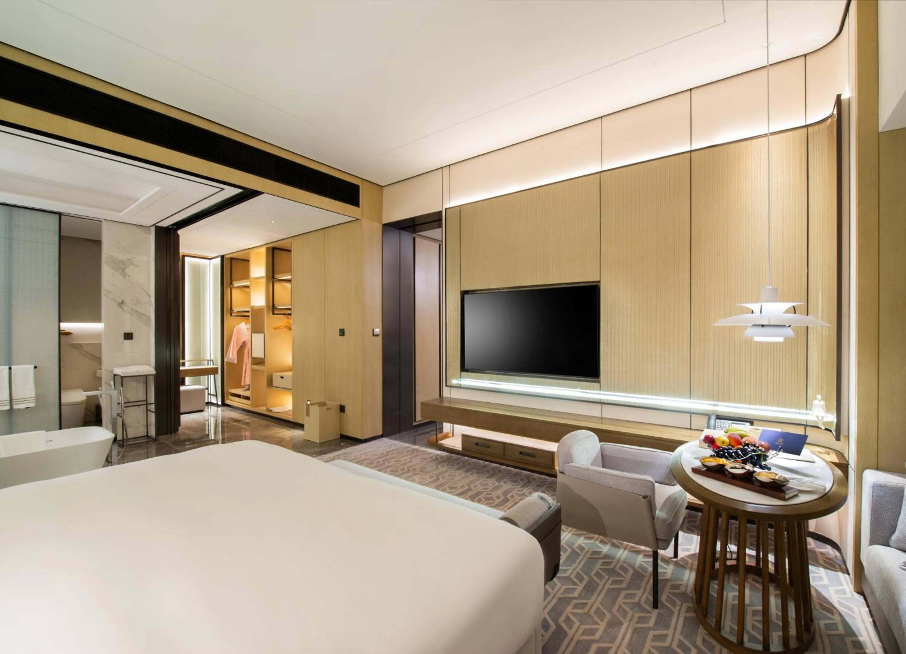 Bedroom, Bed in Narcissus The Royal Hotel