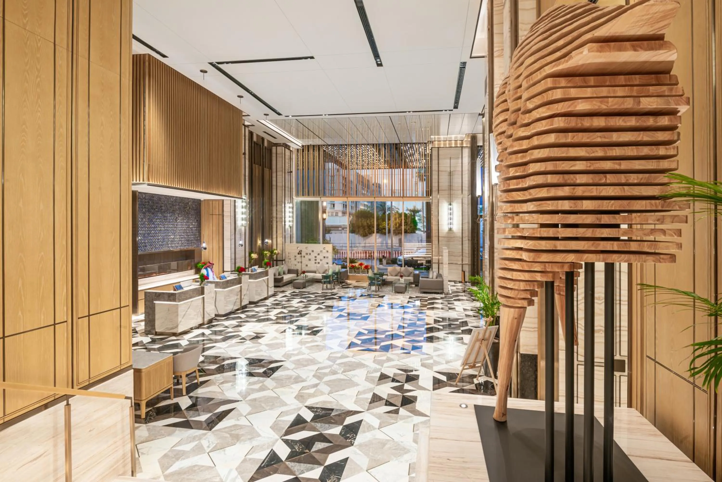 Lobby or reception in Narcissus The Royal Hotel