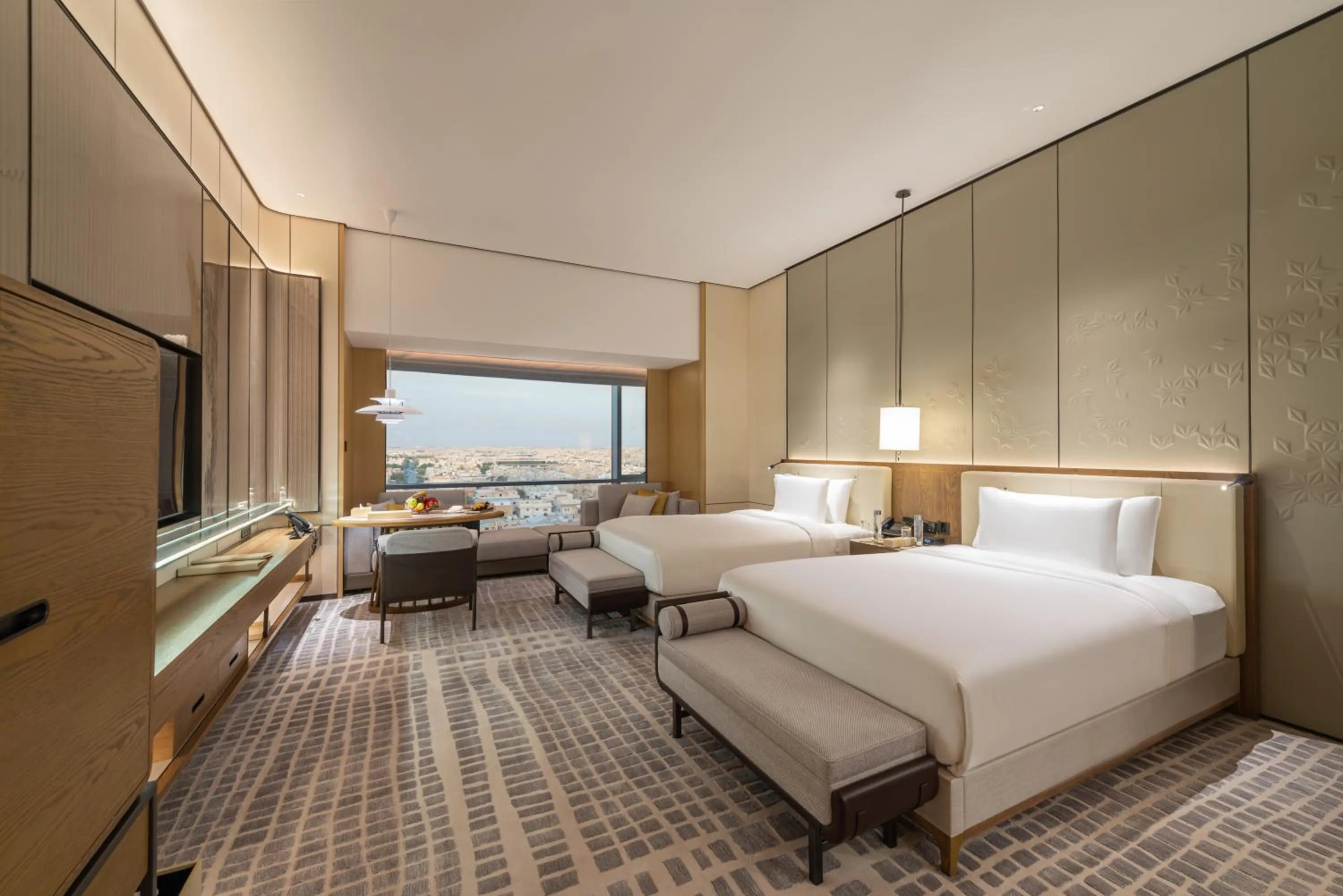 Bedroom, Bed in Narcissus The Royal Hotel