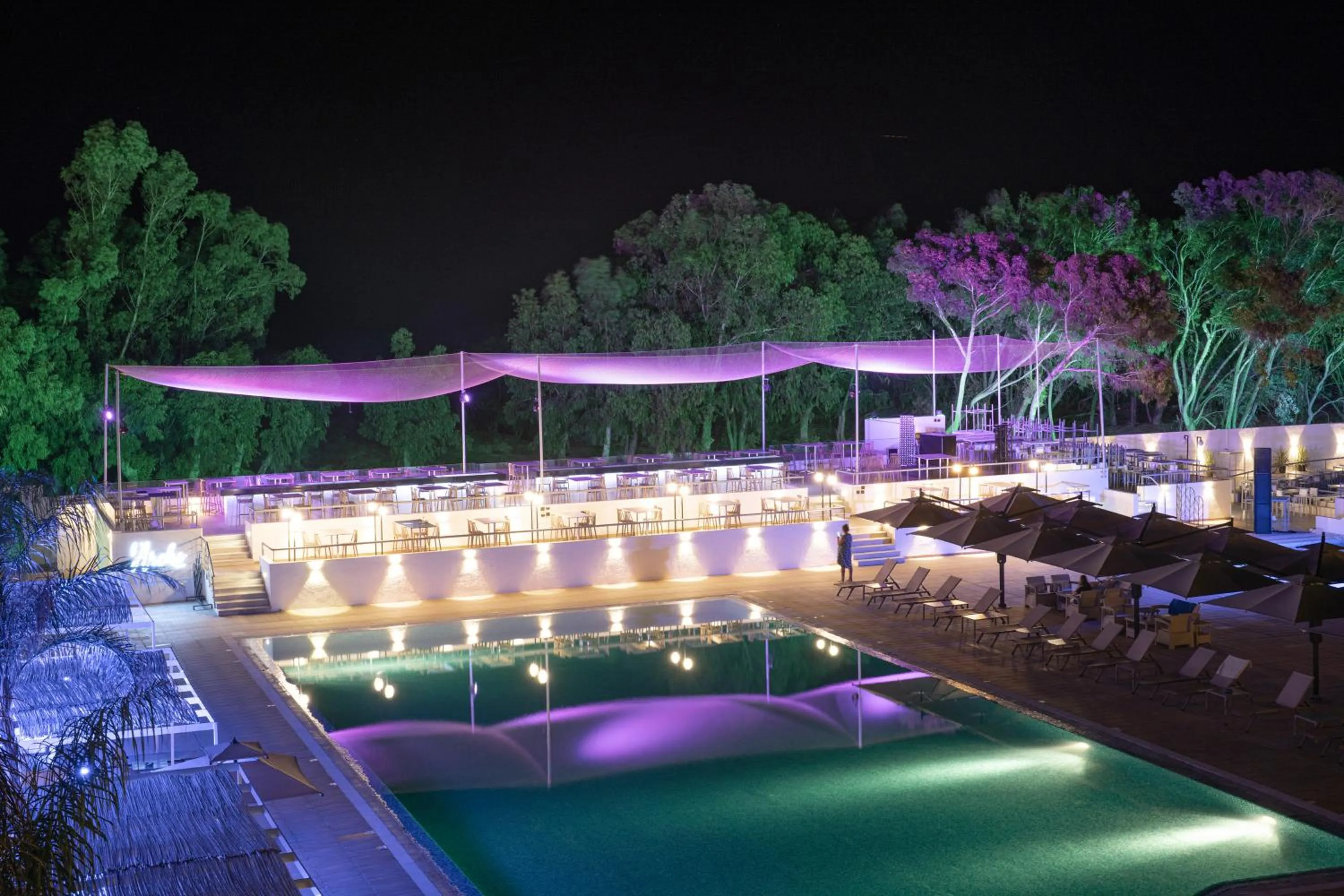 Night in Acquaviva village