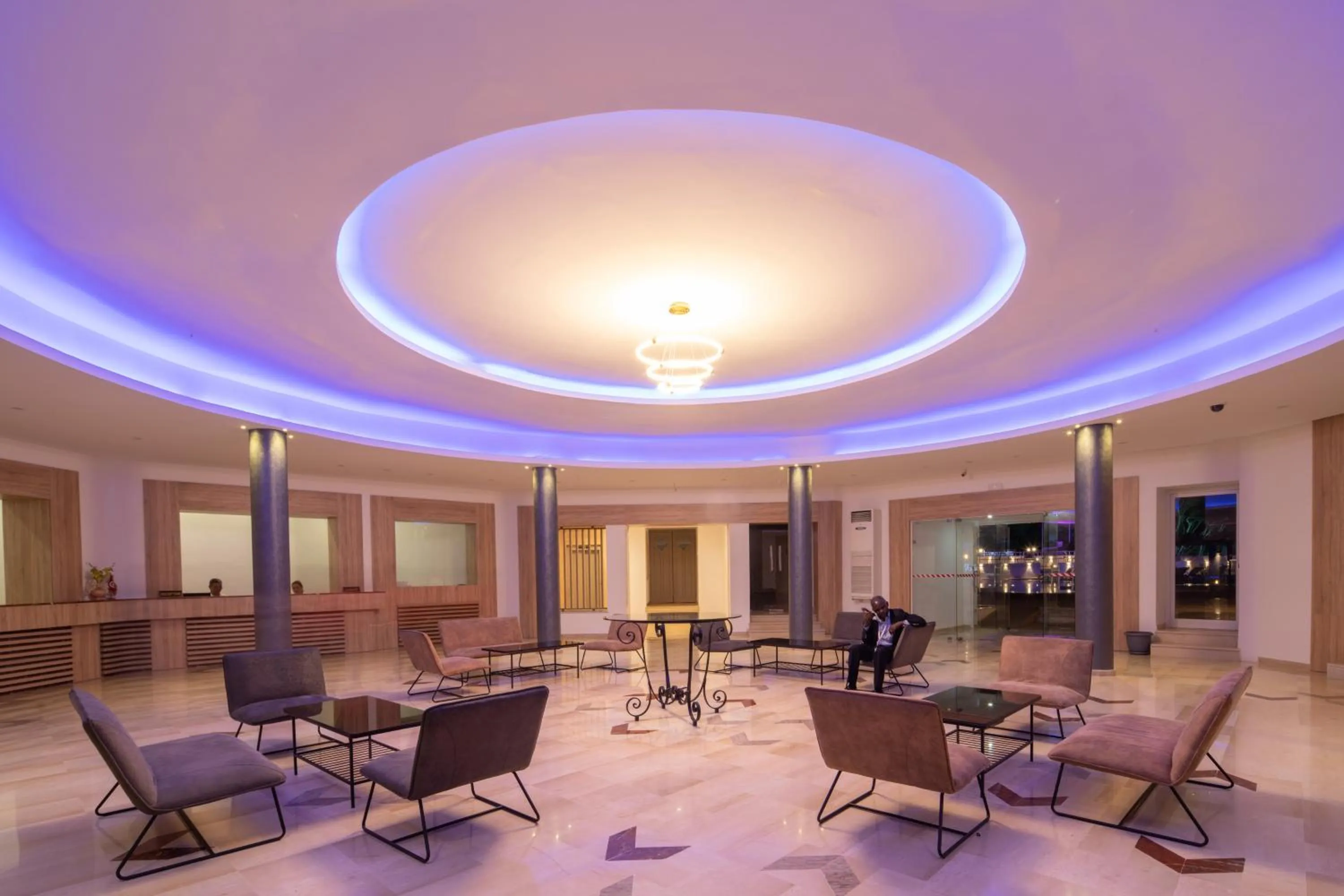 Lobby or reception in Acquaviva village