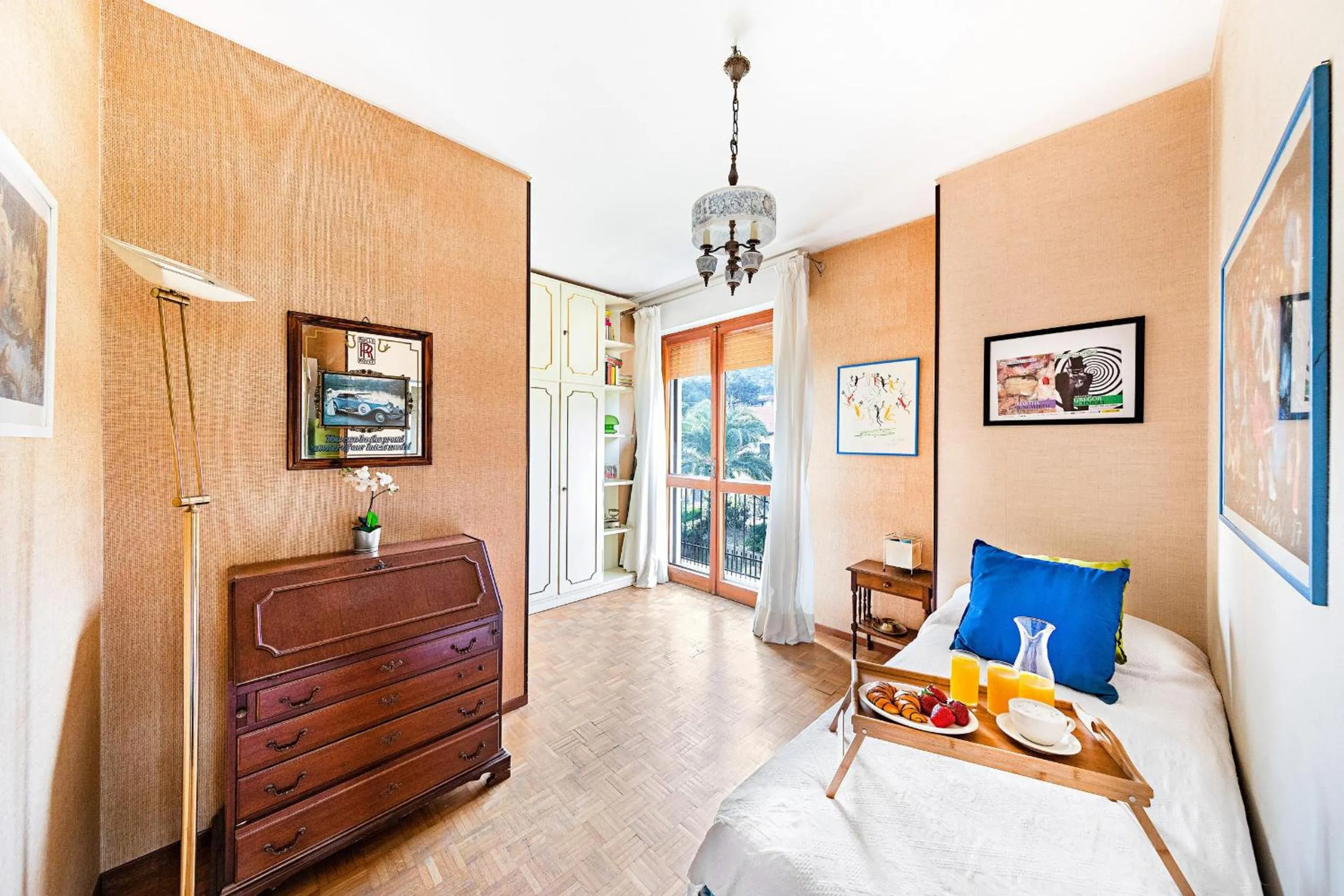 Bed in Le Orchidee 19 by Wonderful Italy