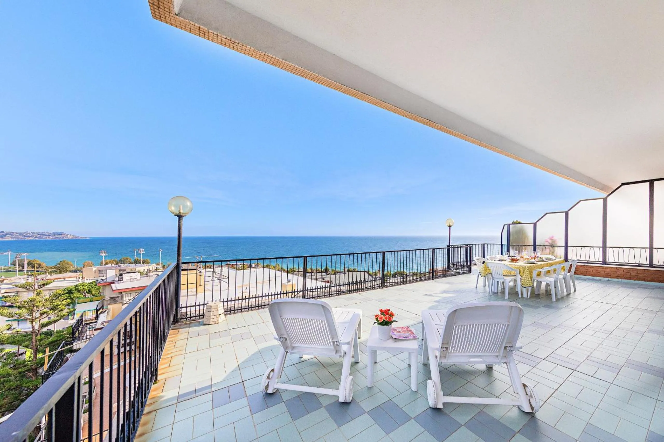 Balcony/Terrace in Le Orchidee 19 by Wonderful Italy
