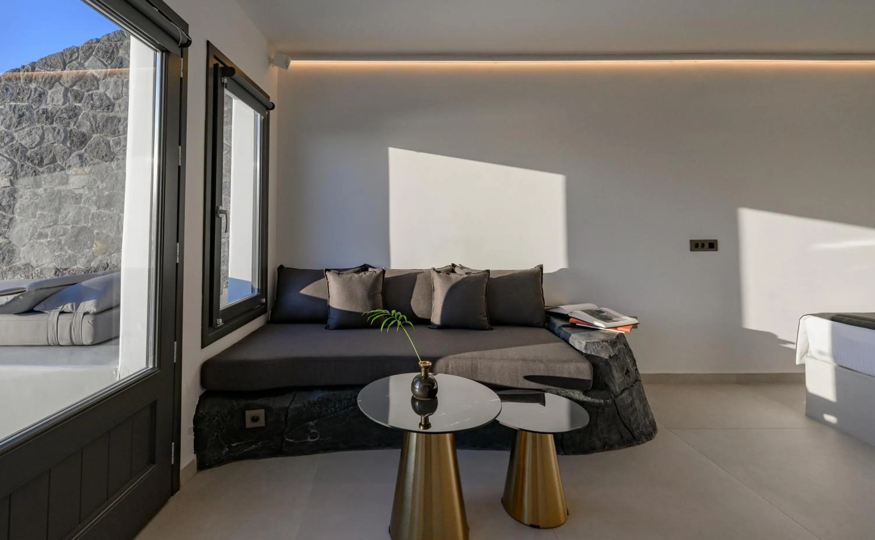 Seating area in Arany Terra