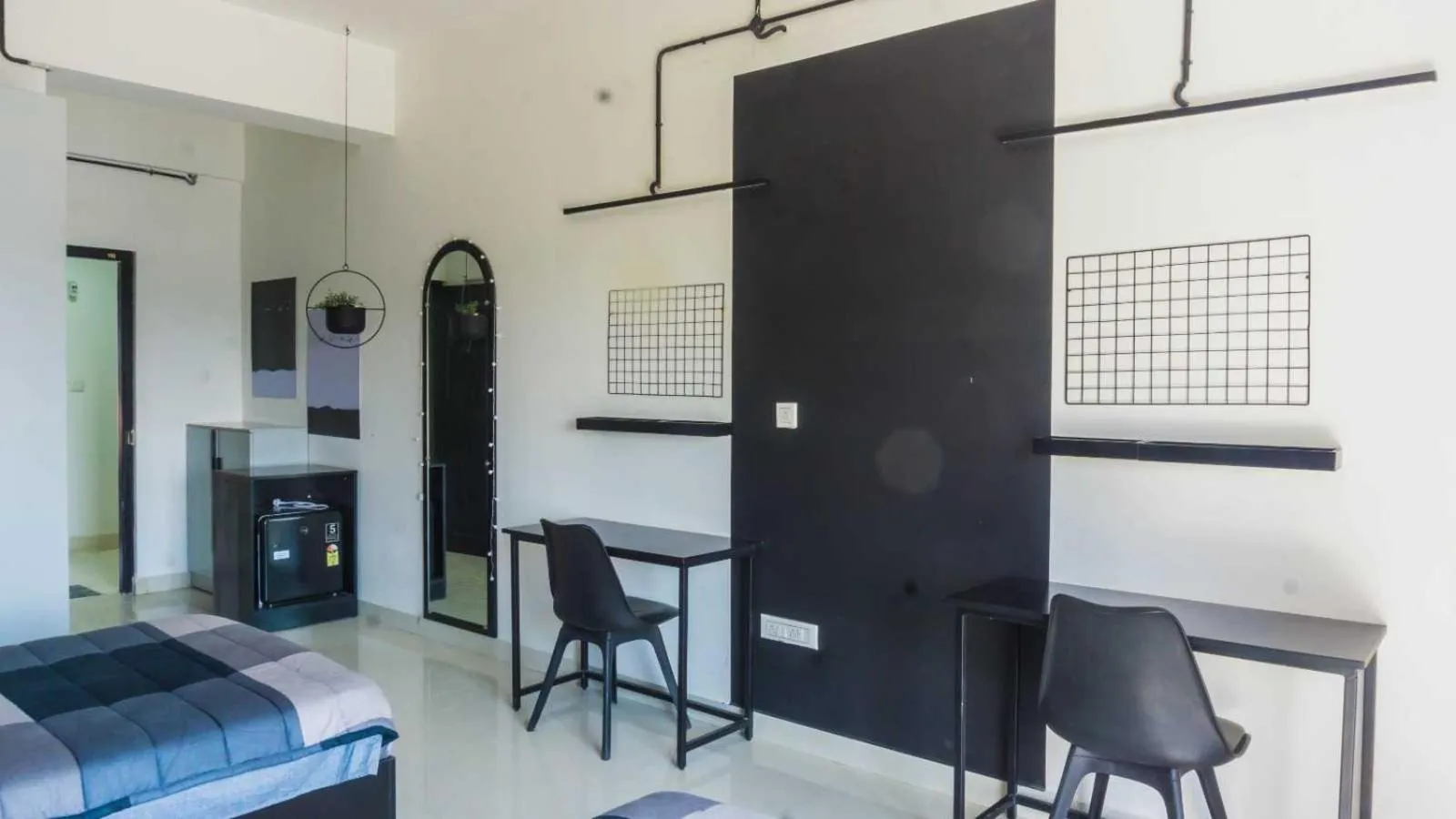 Bedroom, Bed in Collection O Local Square | Whitefield