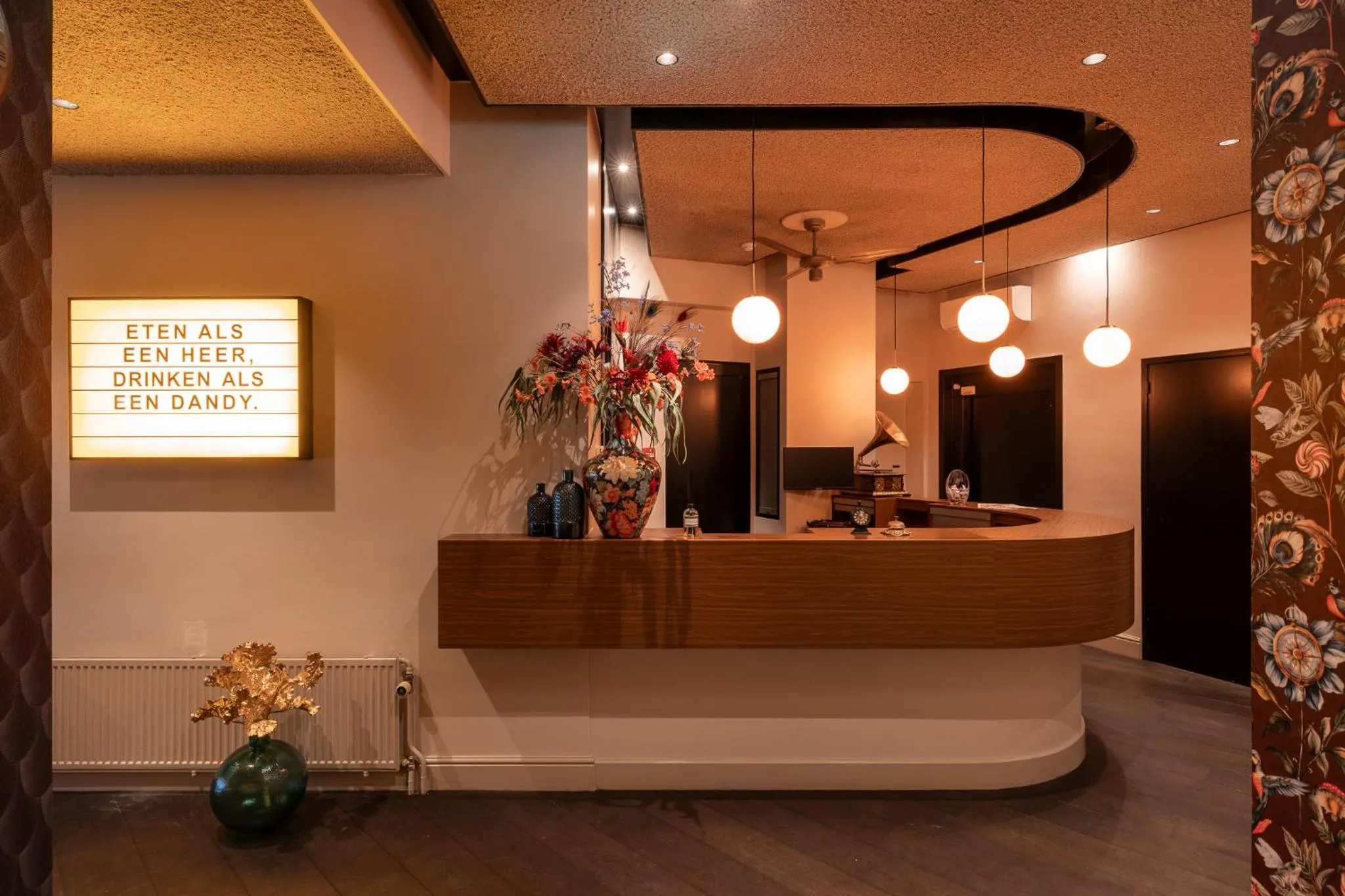 Lobby or reception in Boutique Hotel de Statie