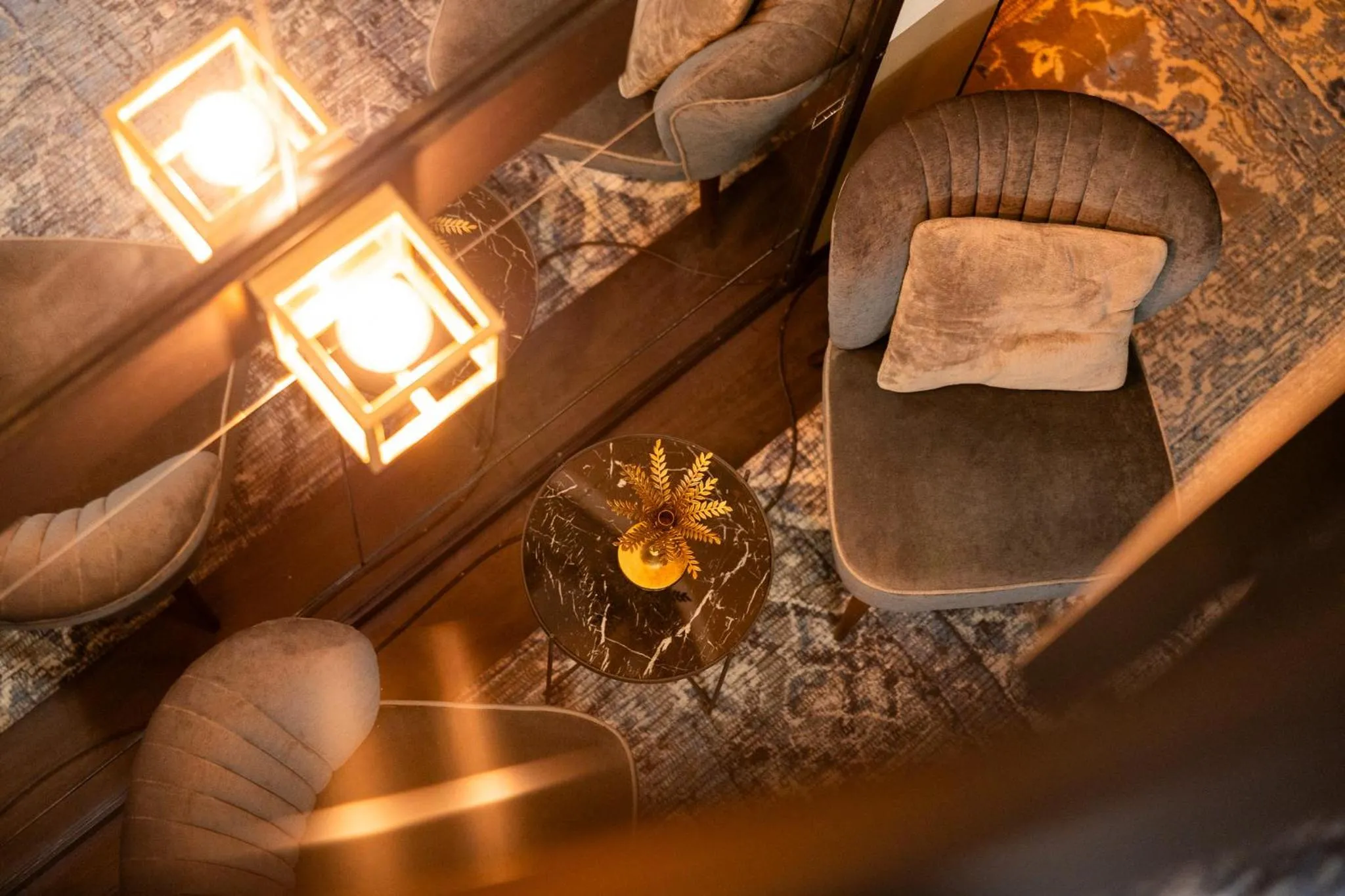 Decorative detail in Boutique Hotel de Statie