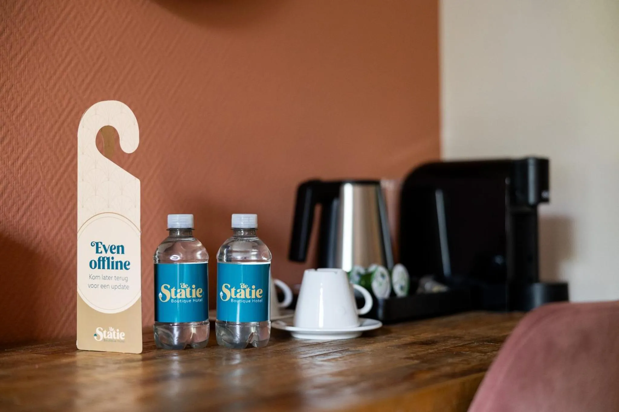 Coffee/tea facilities in Boutique Hotel de Statie