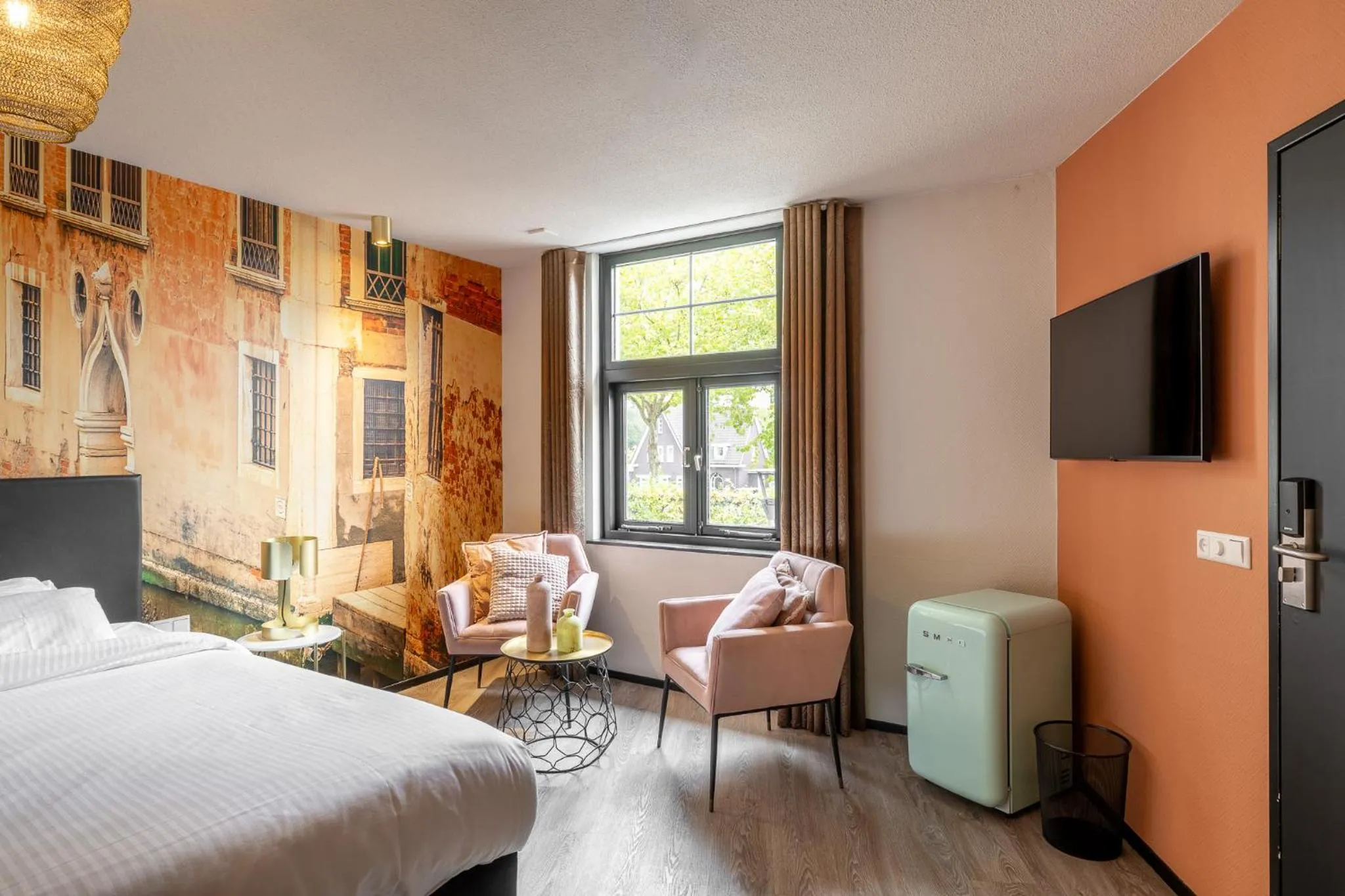 Bedroom, Bed in Boutique Hotel de Statie
