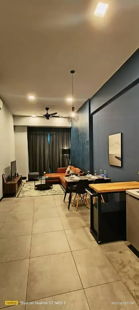 Living room in Opus Service Suite At Kuala Lumpur Living room in Opus Service Suite At Kuala Lumpur