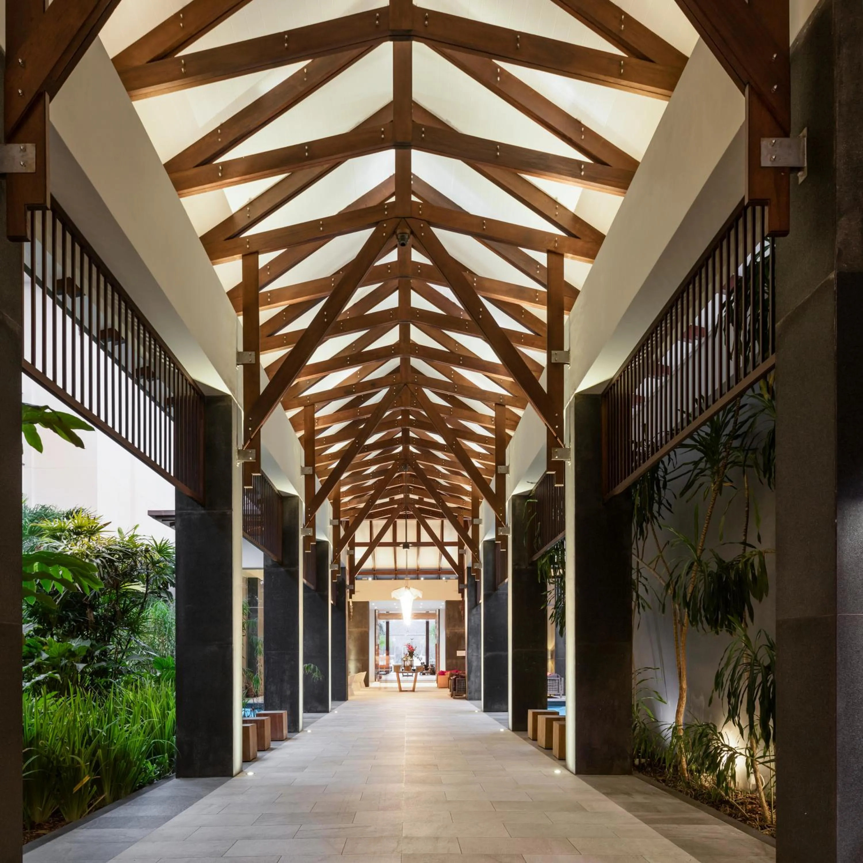 Facade/entrance in Eden Bleu Hotel