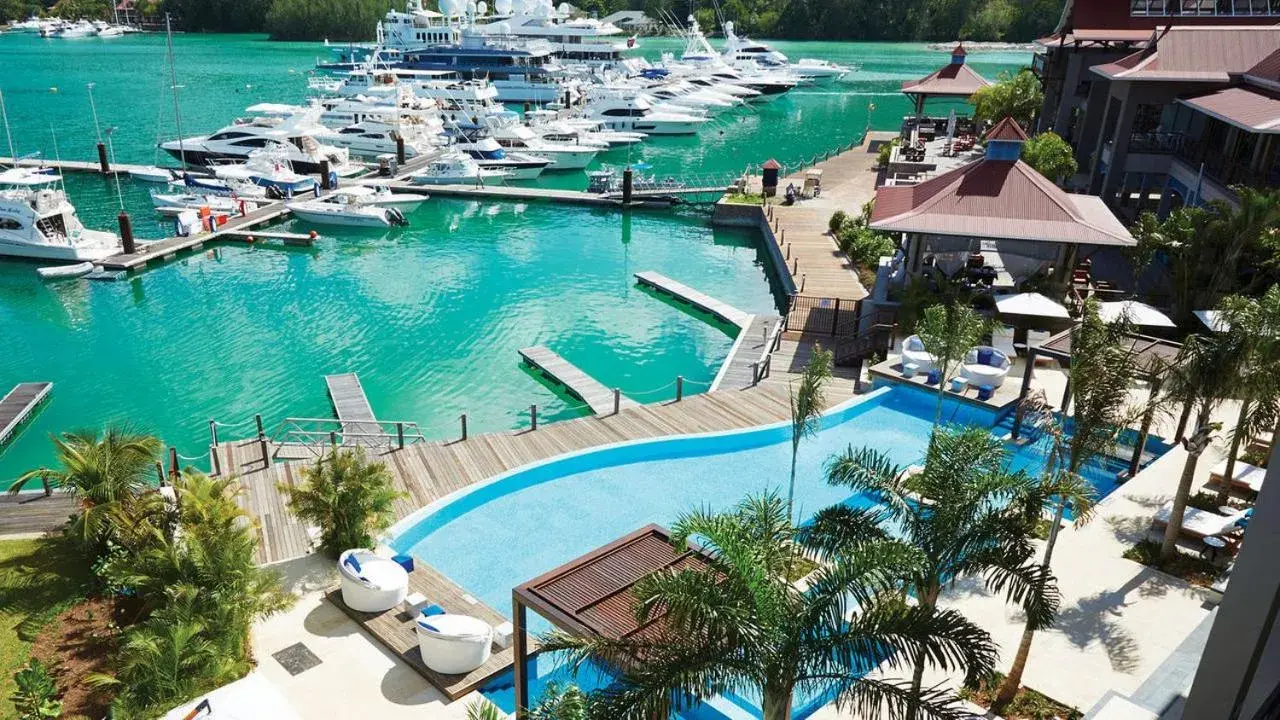 Bird's eye view in Eden Bleu Hotel Bird's eye view in Eden Bleu Hotel