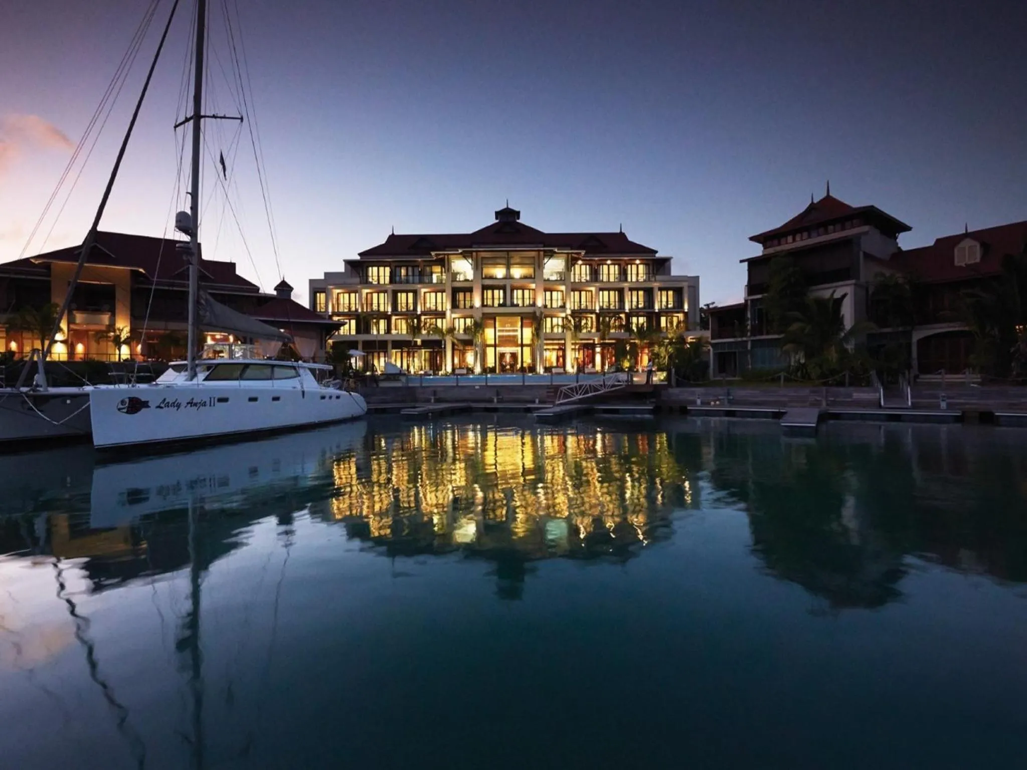 Property building in Eden Bleu Hotel