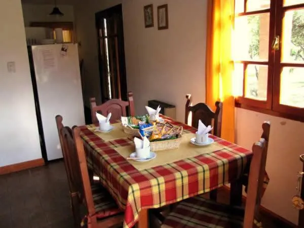Kitchen or kitchenette in Cabañas Oma Lissi