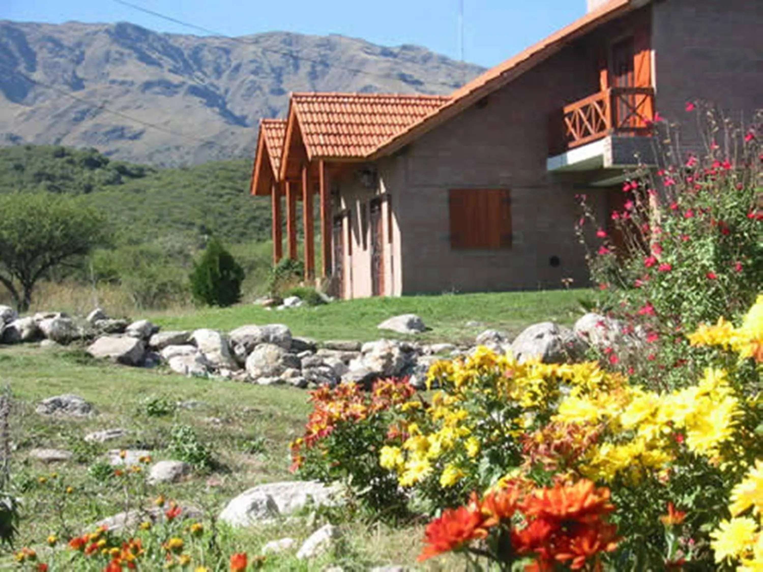 Garden in Cabañas Oma Lissi